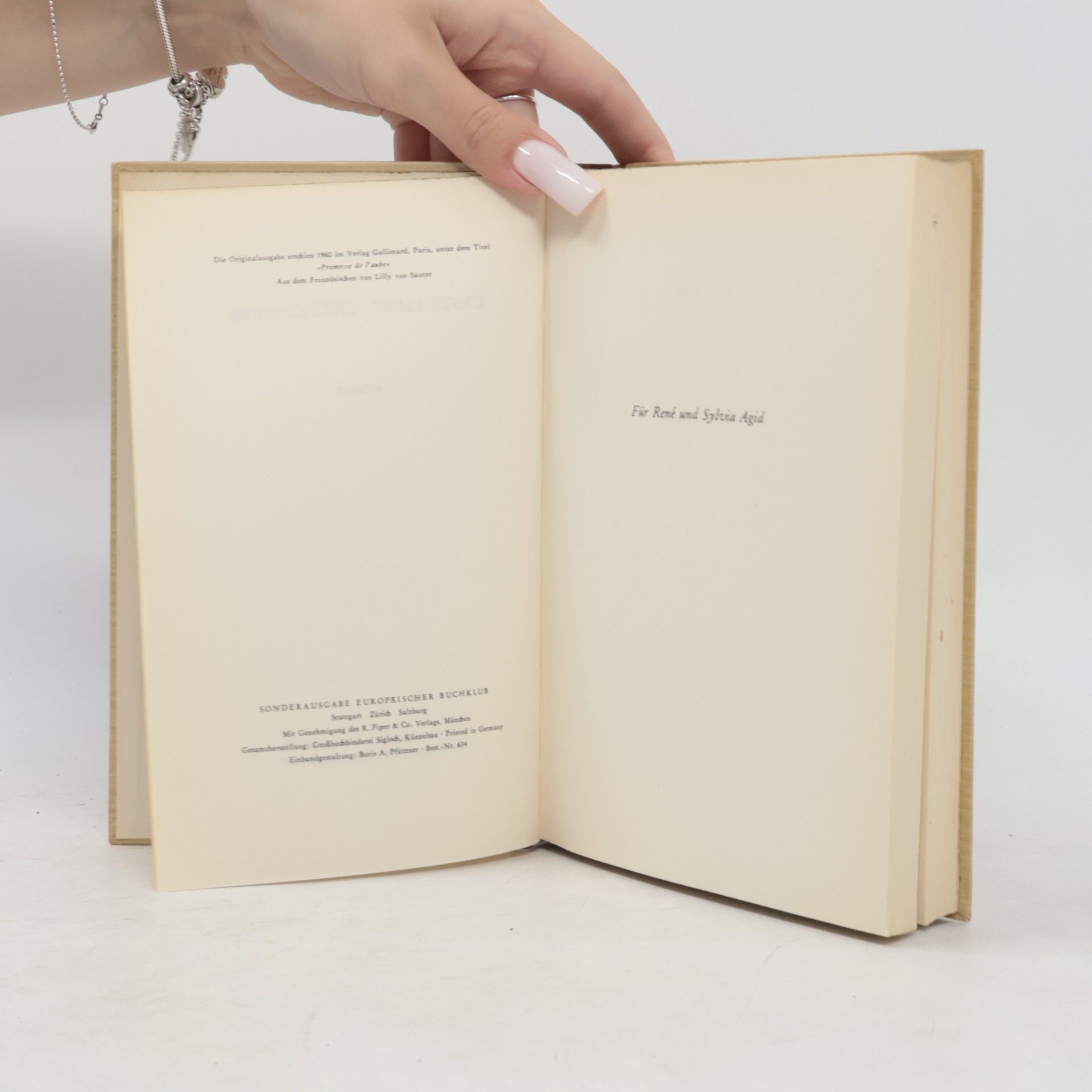 Romain Gary Erste Liebe, Letzie Liebe