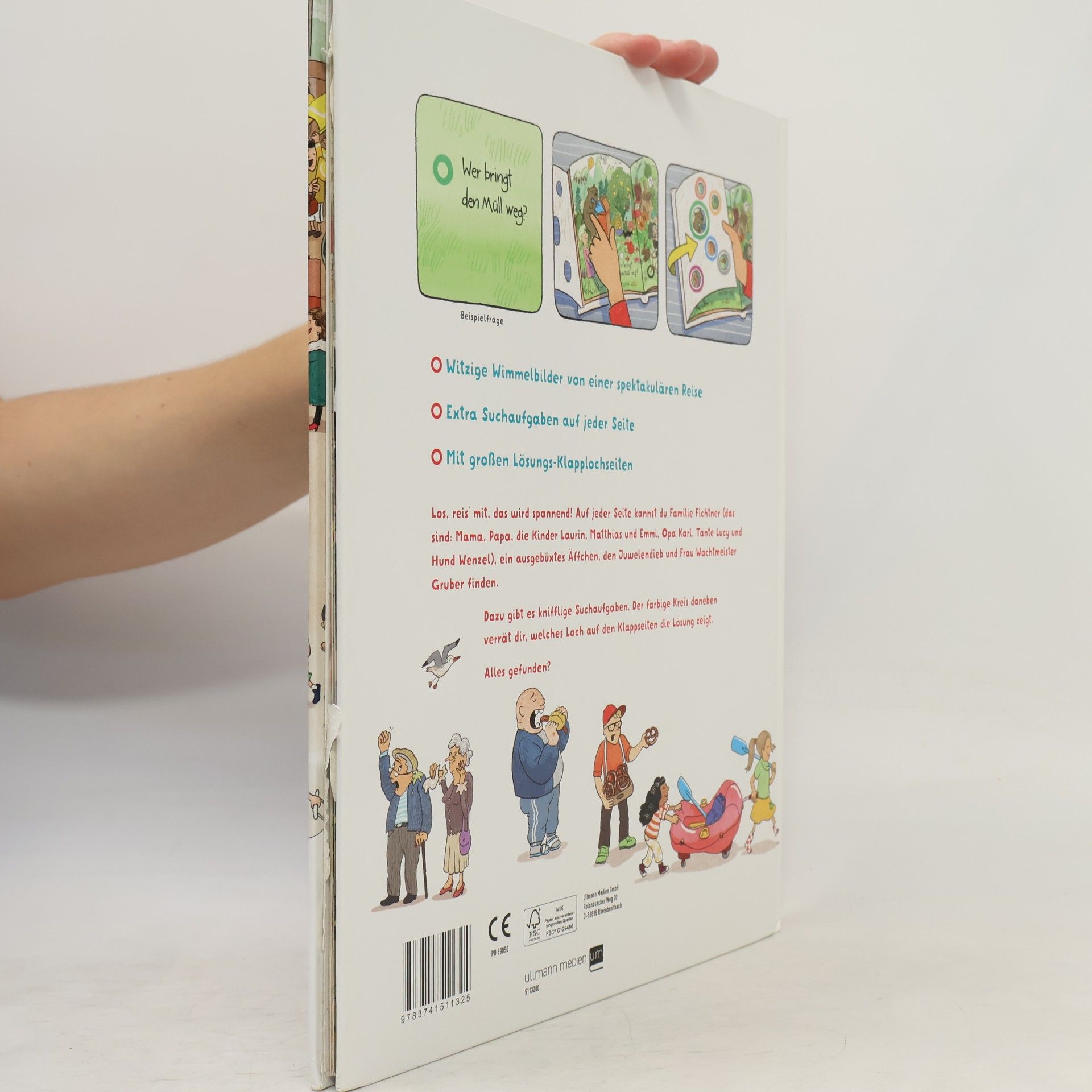 Lilli L. Arronge Mein KlappLochSuchBuch. Auf Reisen