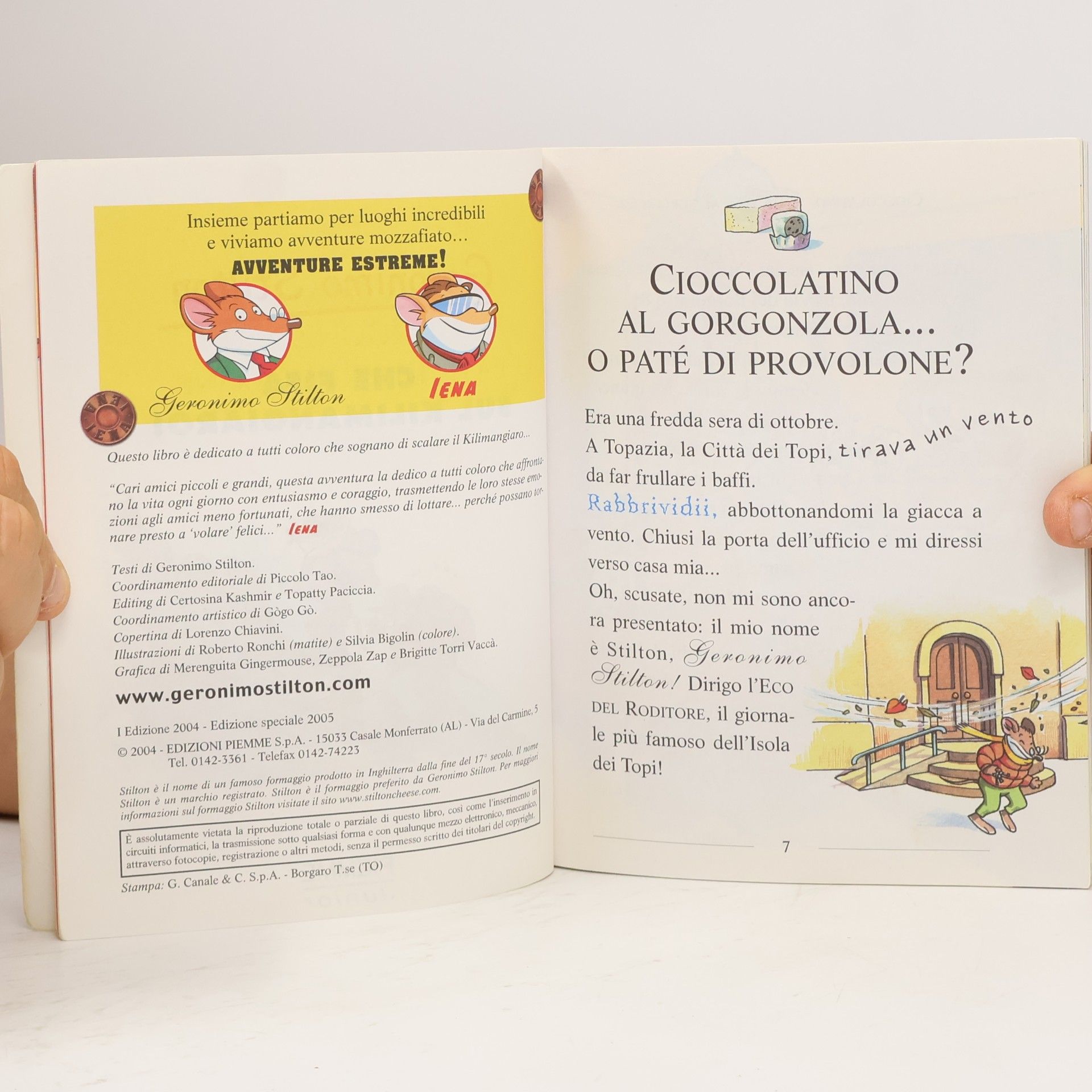 Geronimo Stilton Che fifa sul Kilimangiaro!