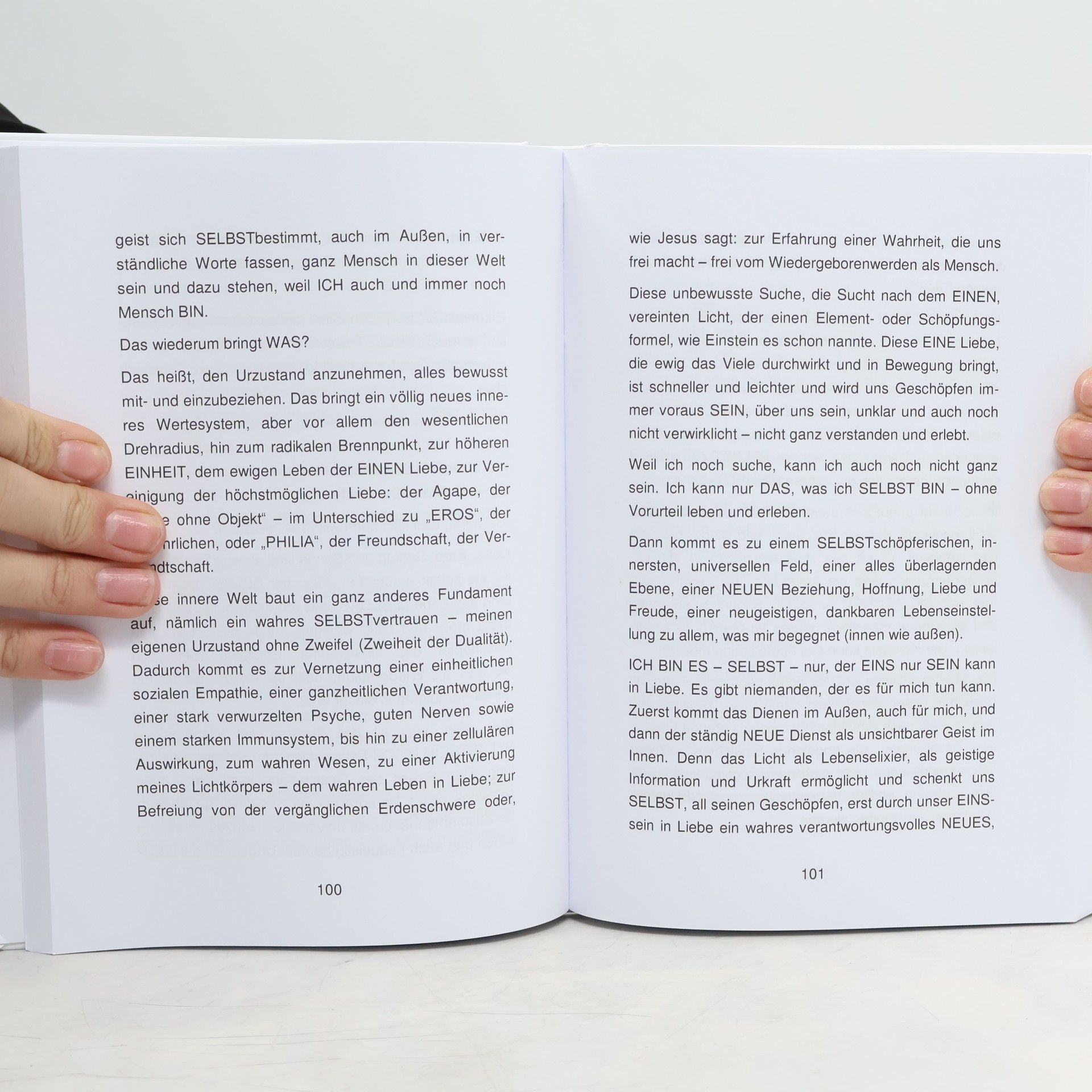 Erni Sandhaas Dieses Buch hat keinen Anfang und kein Ende wie das Leben SELBST