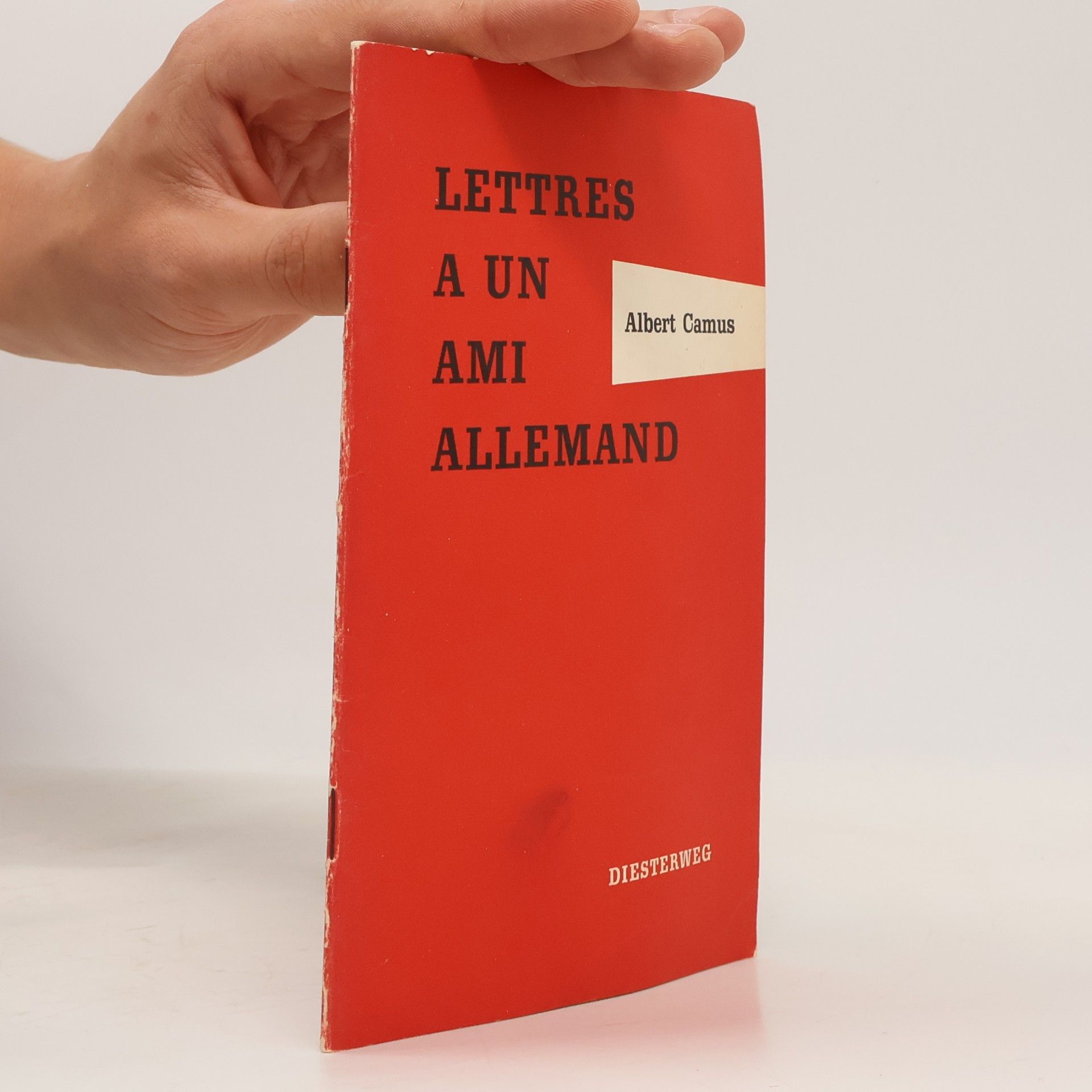 Albert Camus Lettres a un Ami Allemand