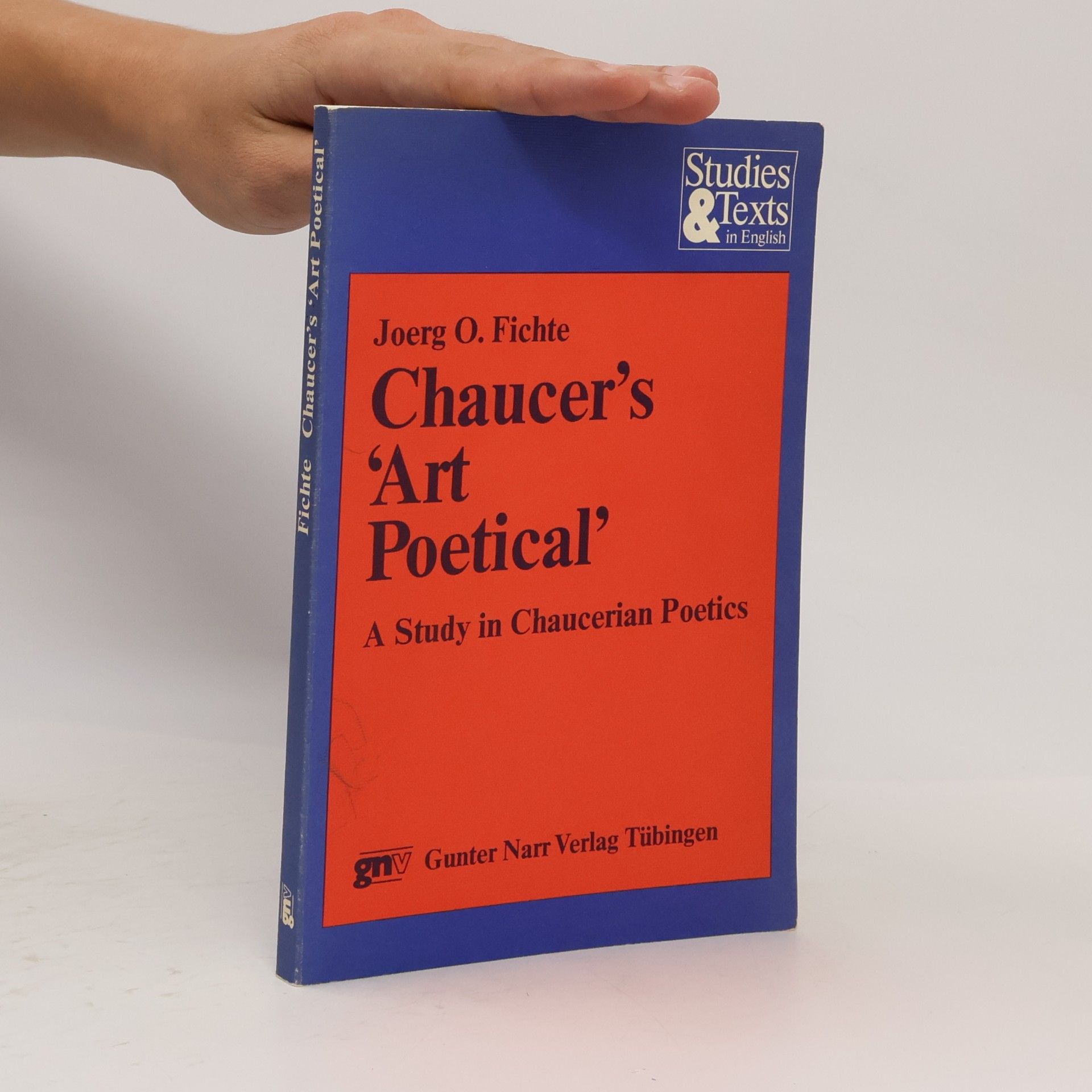 Joerg O. Fichte Chaucer's "Art Poetical"