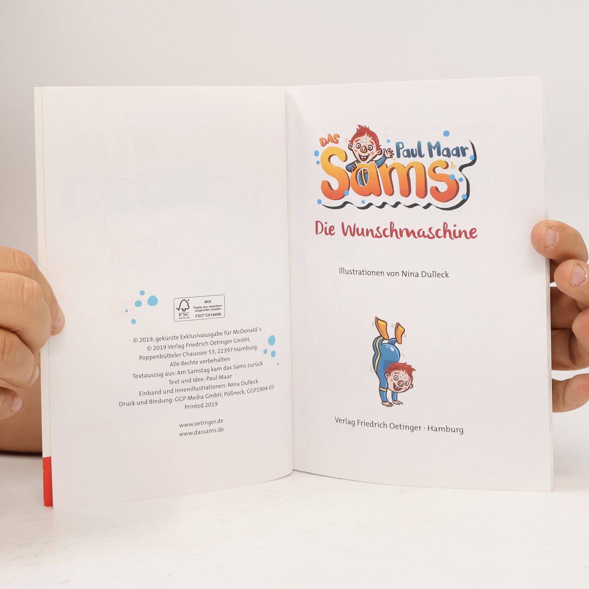 Paul Maar Das Sams und die Wunschmaschine