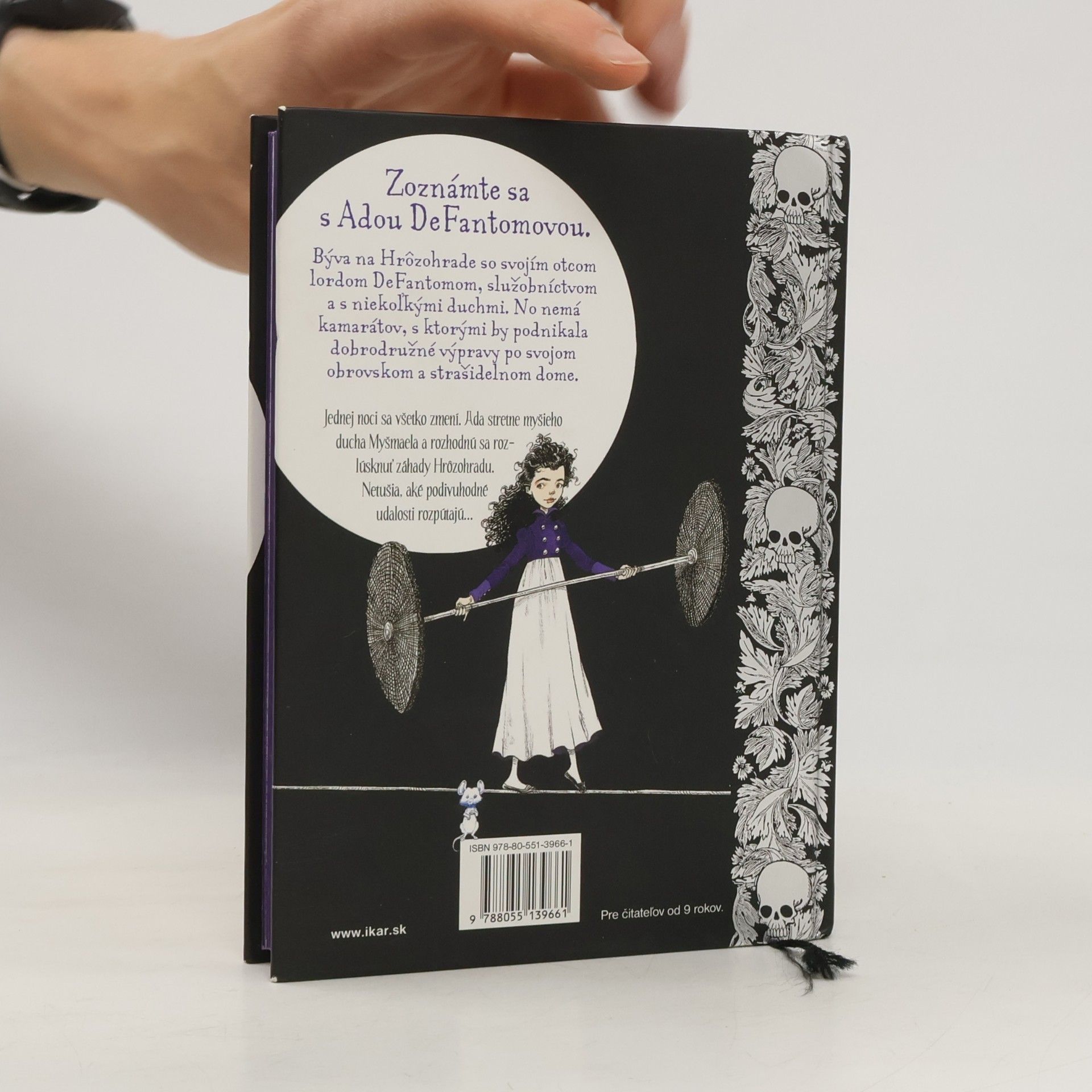Chris Riddell Fantómová Ada a myší duch