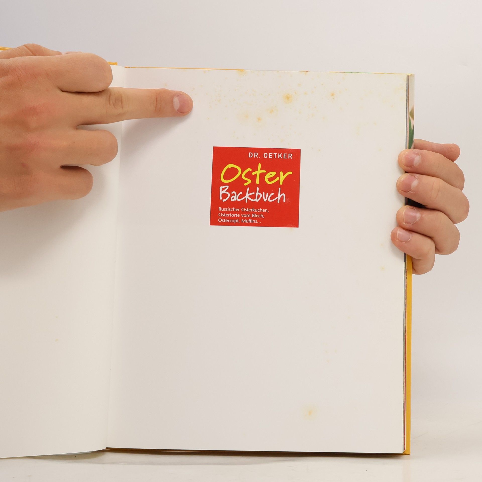 Carola Reich Dr. Oetker - Osterbackbuch