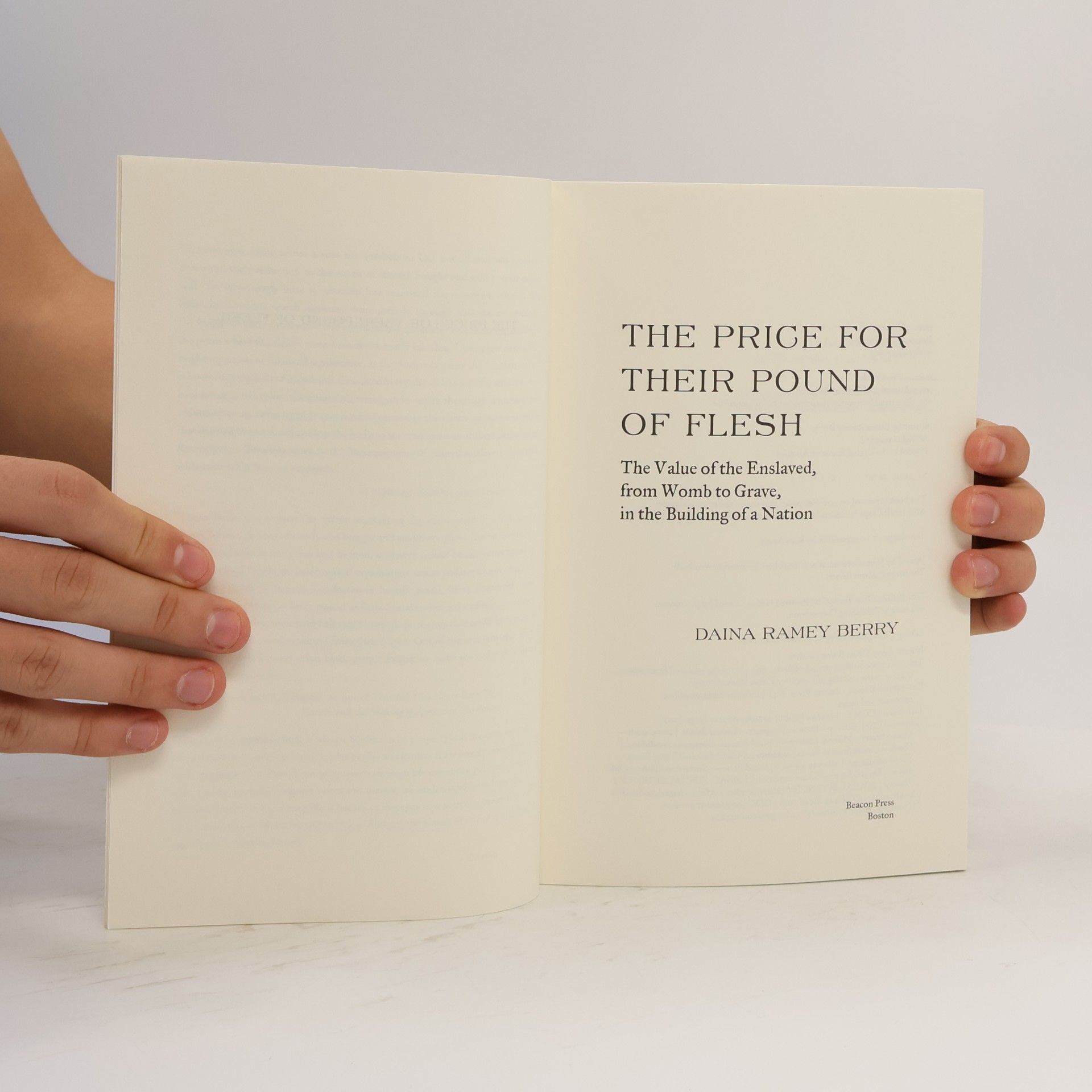 Daina Ramey Berry Price for Their Pound of Flesh