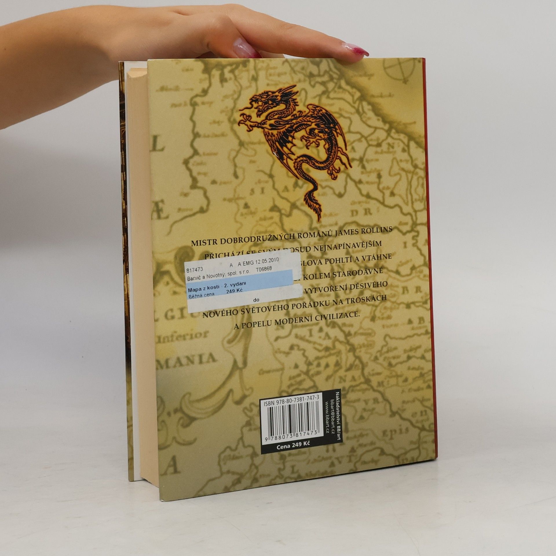 James Rollins Mapa z kostí