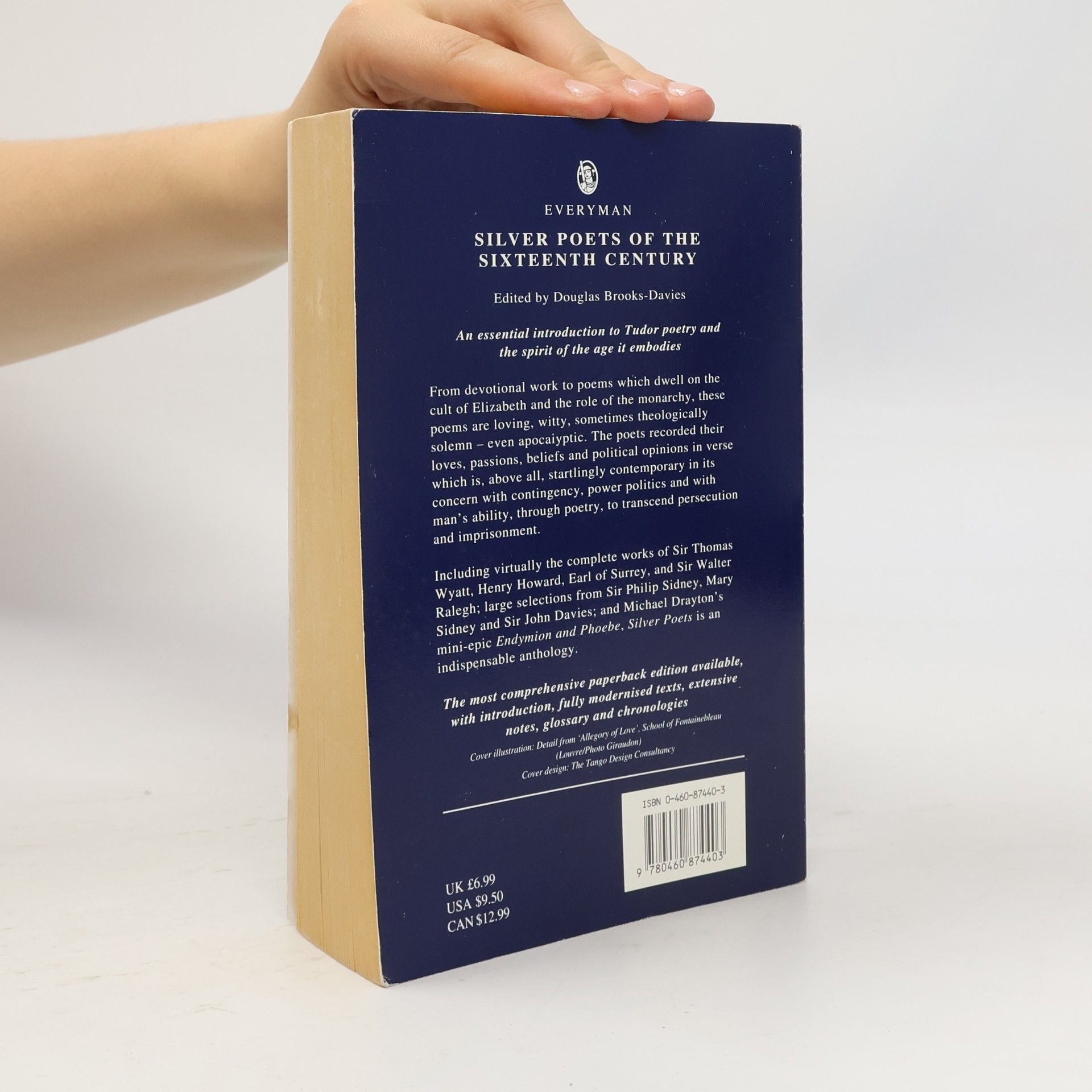 Douglas Brooks-Davies Everyman's Library: Silver Poets of the Sixteenth Century