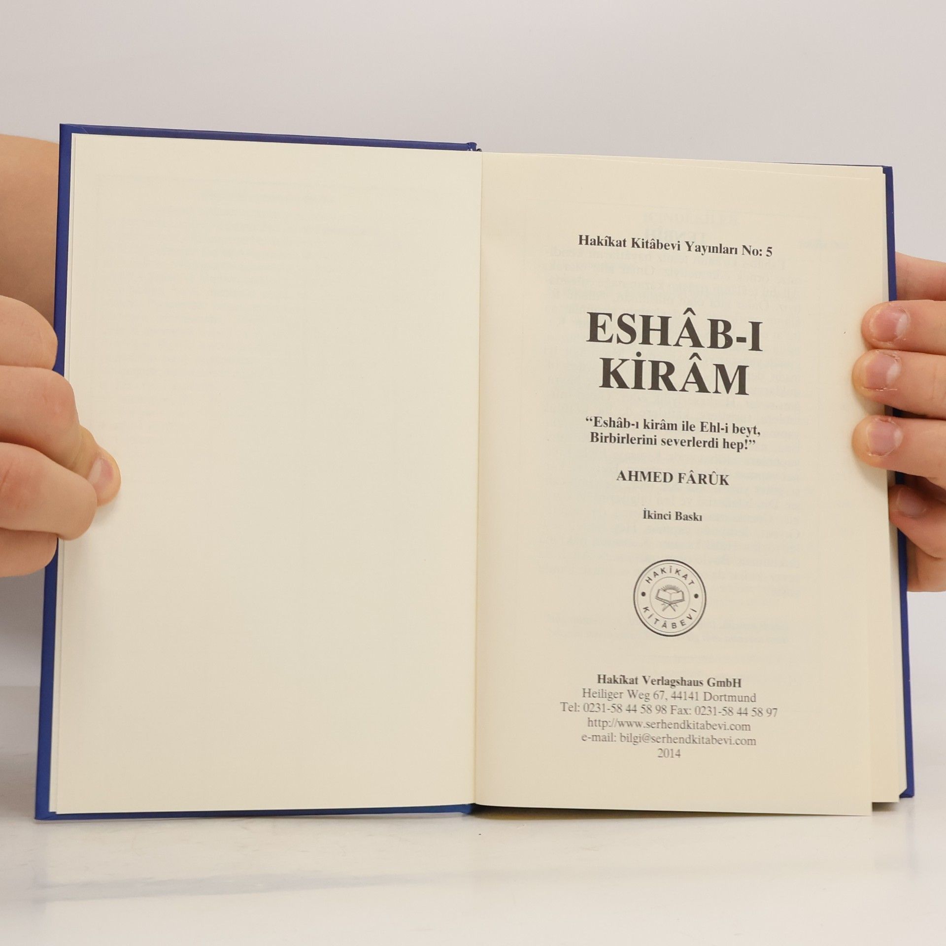 Ahmed Faruk Eshâb-ı Kirâm