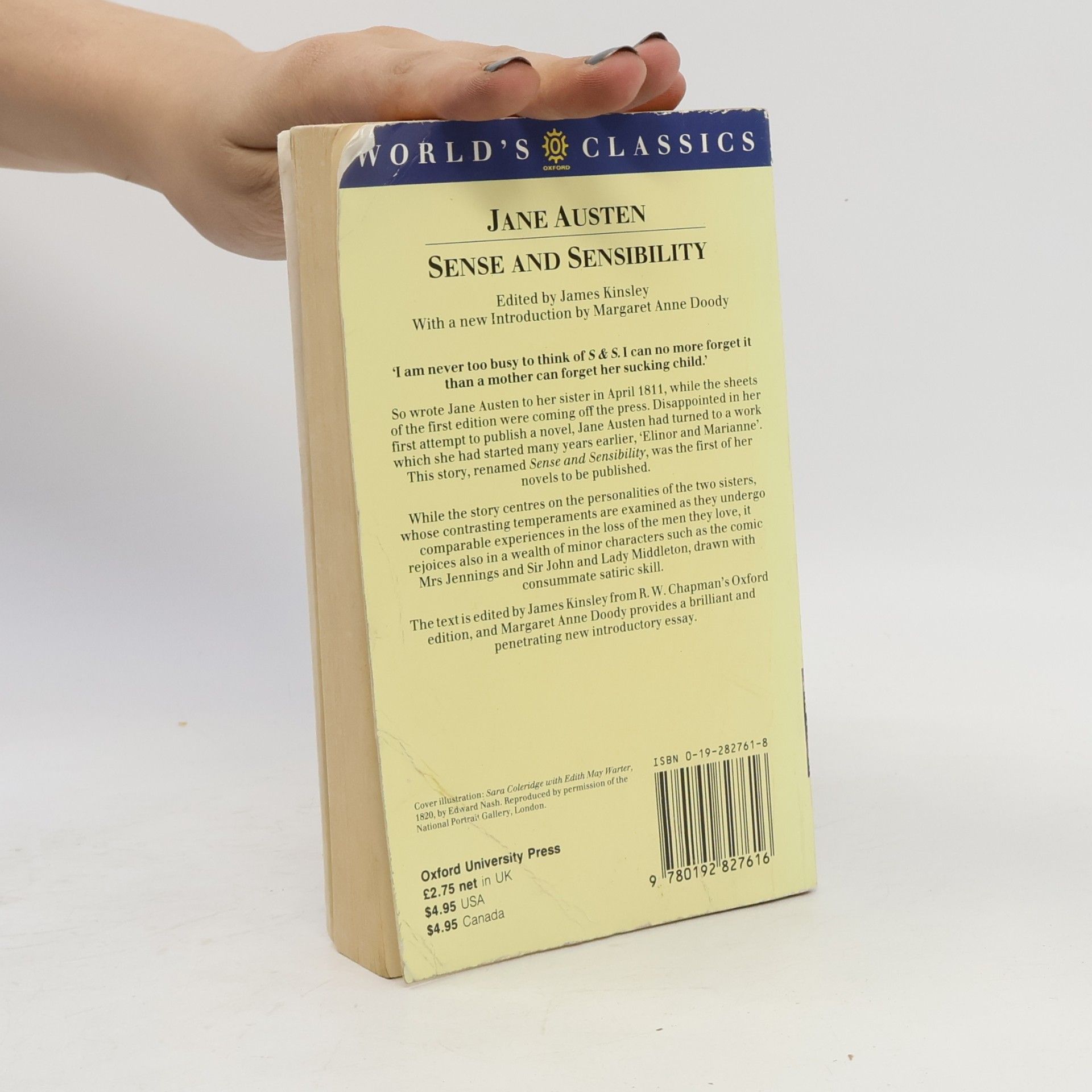 Jane Austen Sense and sensibility