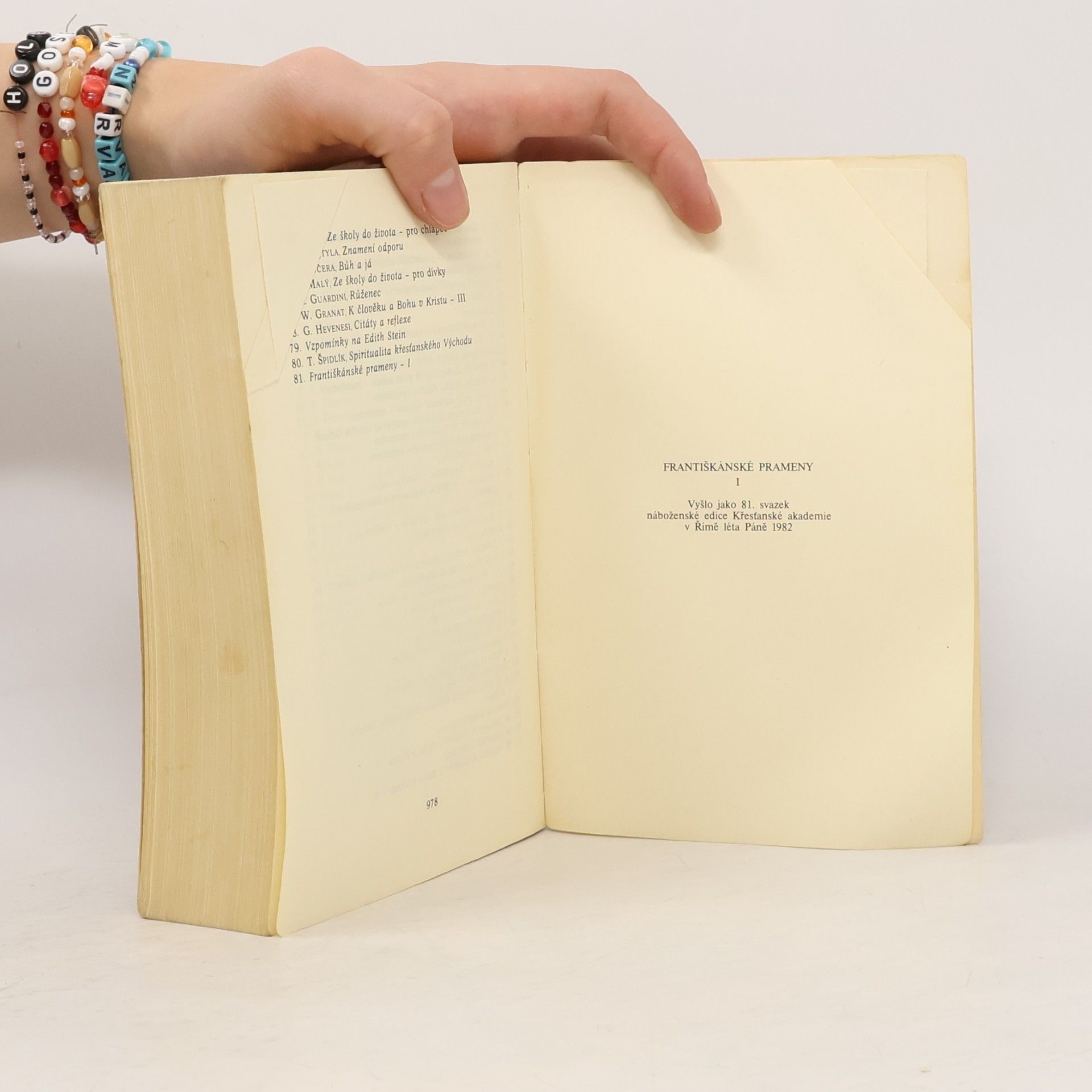Various authors Františkánské prameny I.