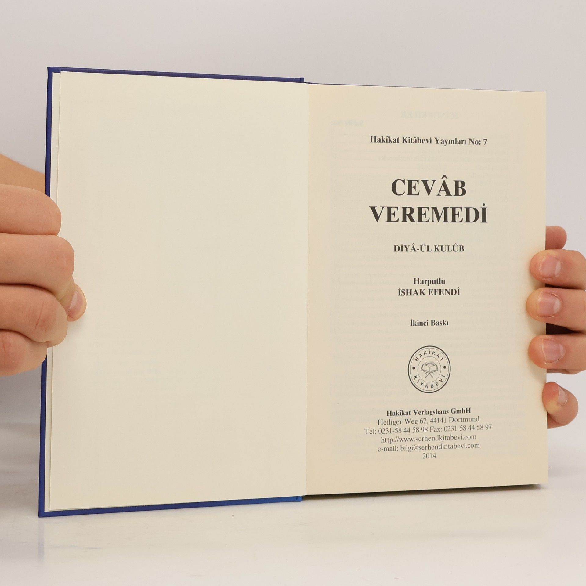 Harputlu İshak Efendi Cevâb Veremedi̇ 7