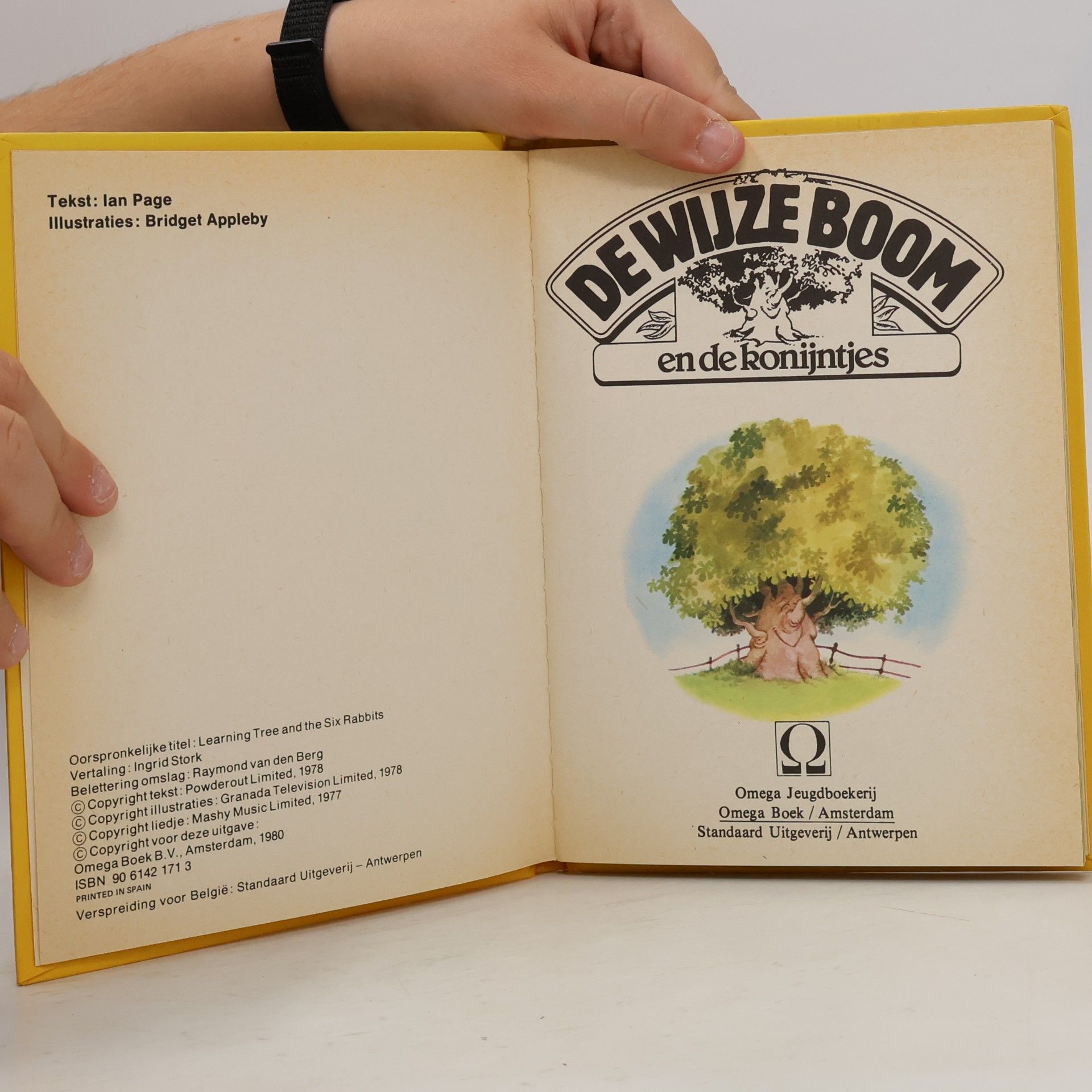 Ian Page De Wijze Boom en de konijntjes