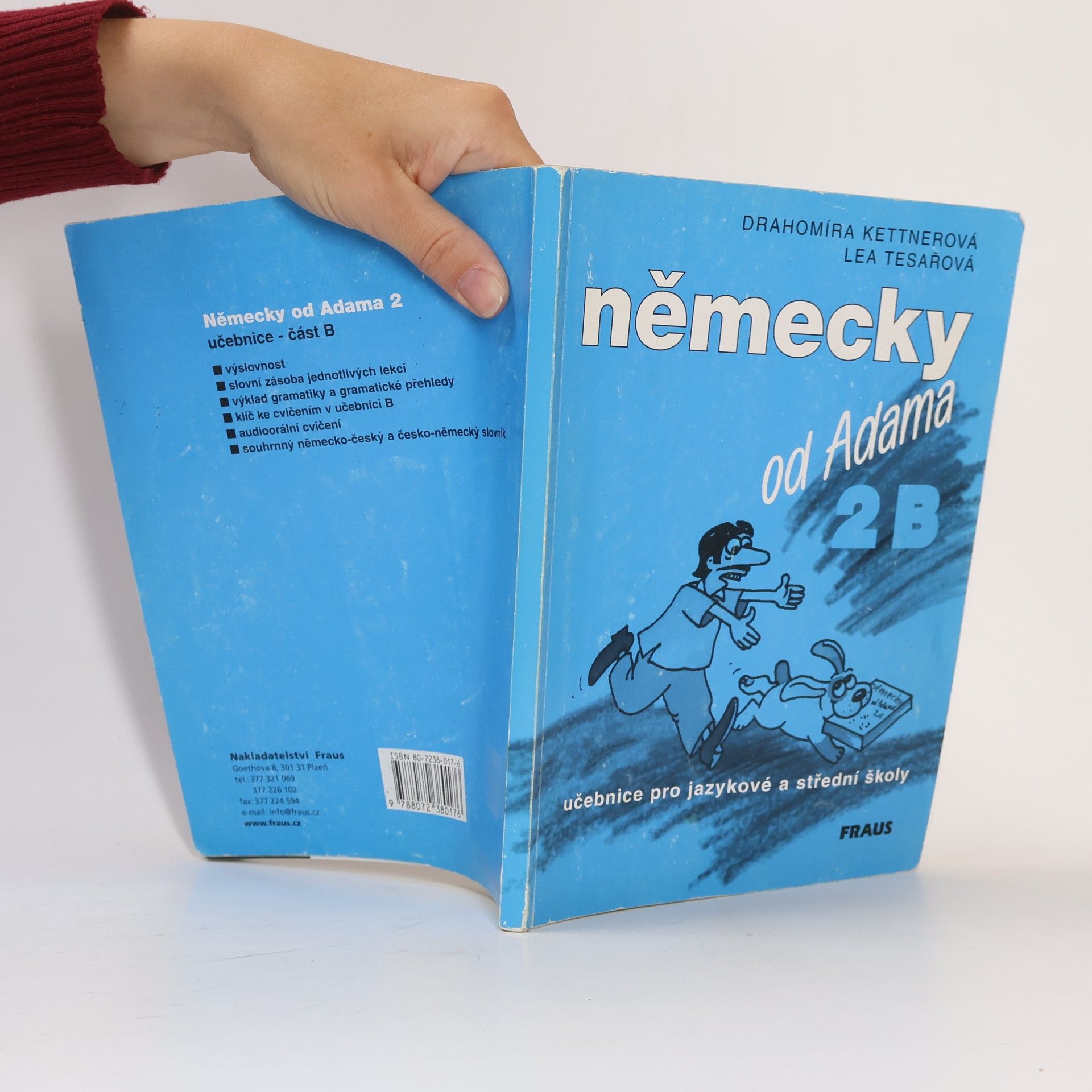 Drahomíra Kettnerová Německy od Adama 2B učebnice pro jazykové a střední školy