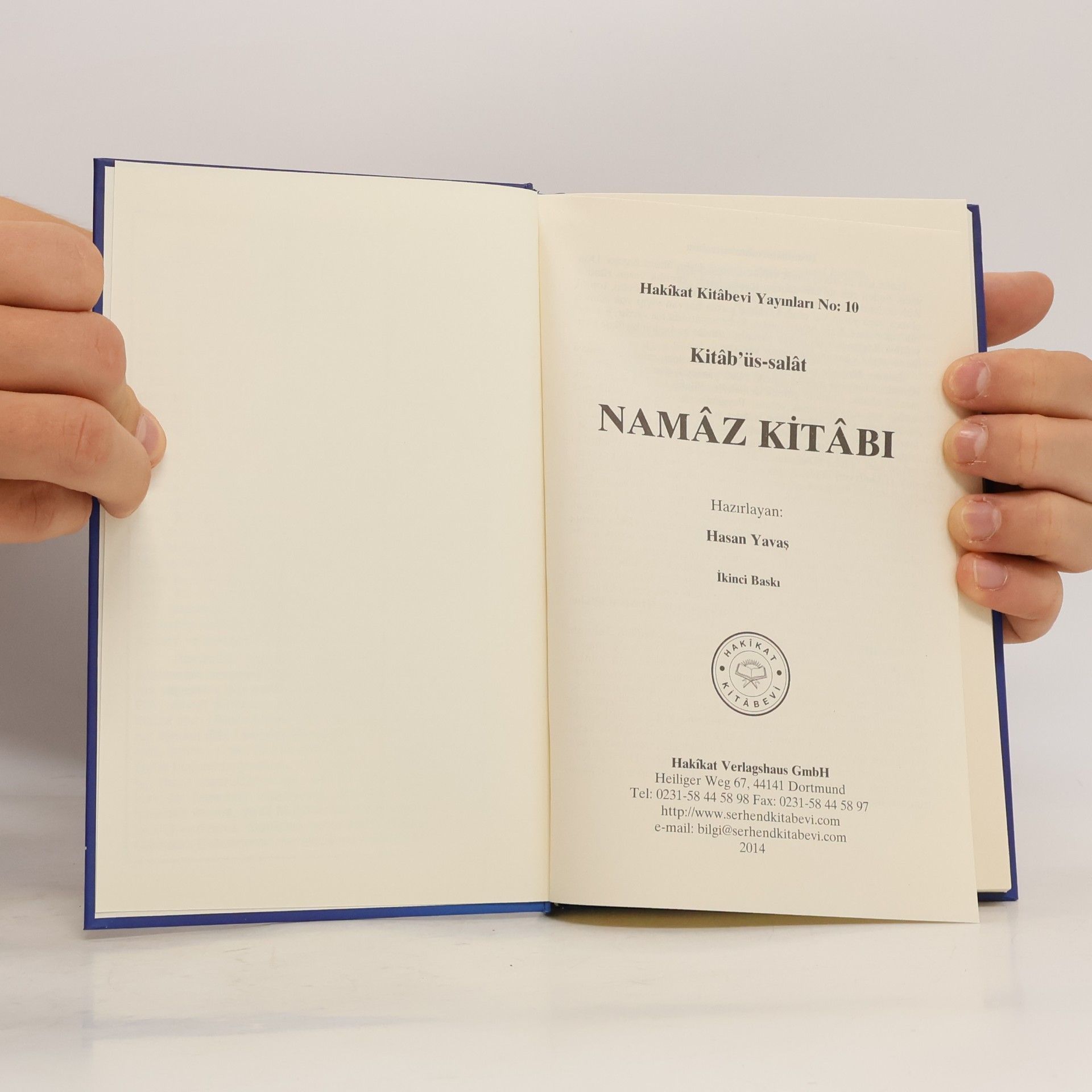 Hasan Yavaş NAMÂZ KİTÂBI