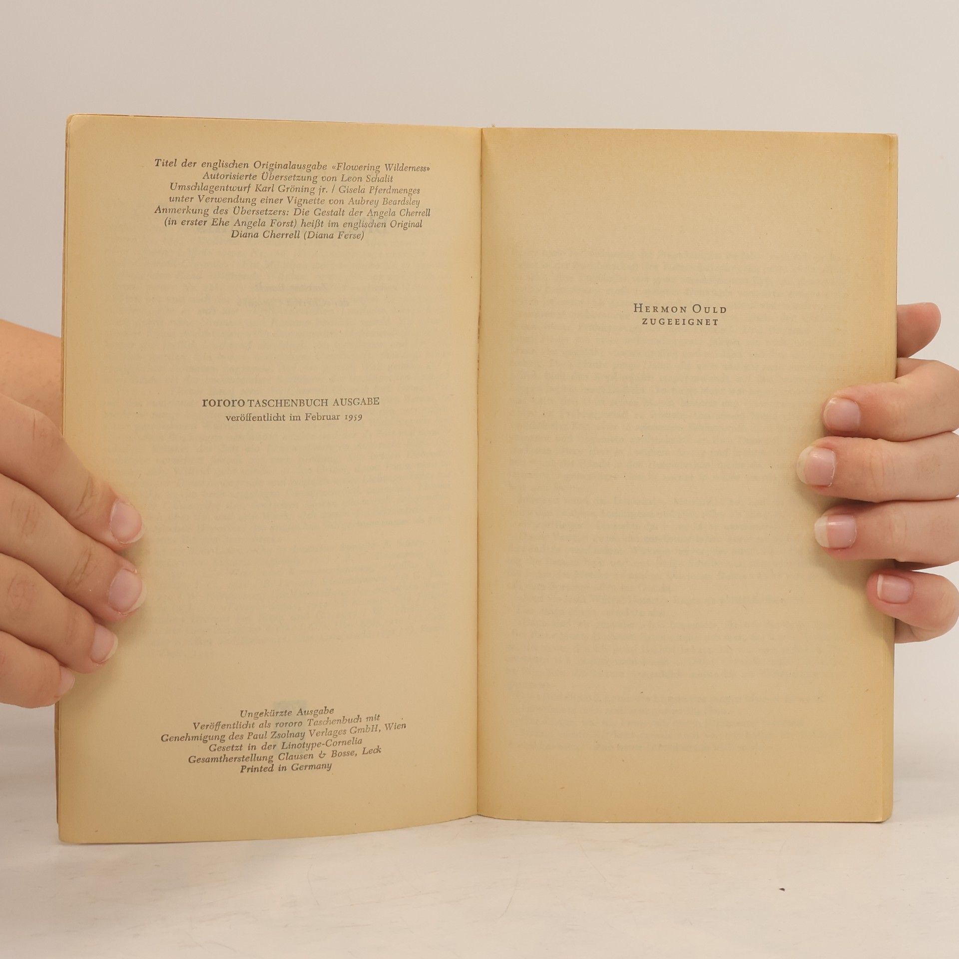 John Galsworthy Blühende Wildnis