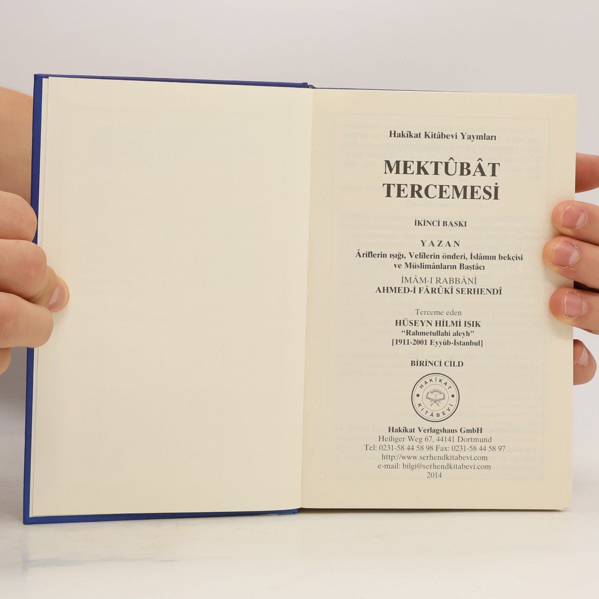 İmâm-I Rabbânî Mektûbât Tercemesi