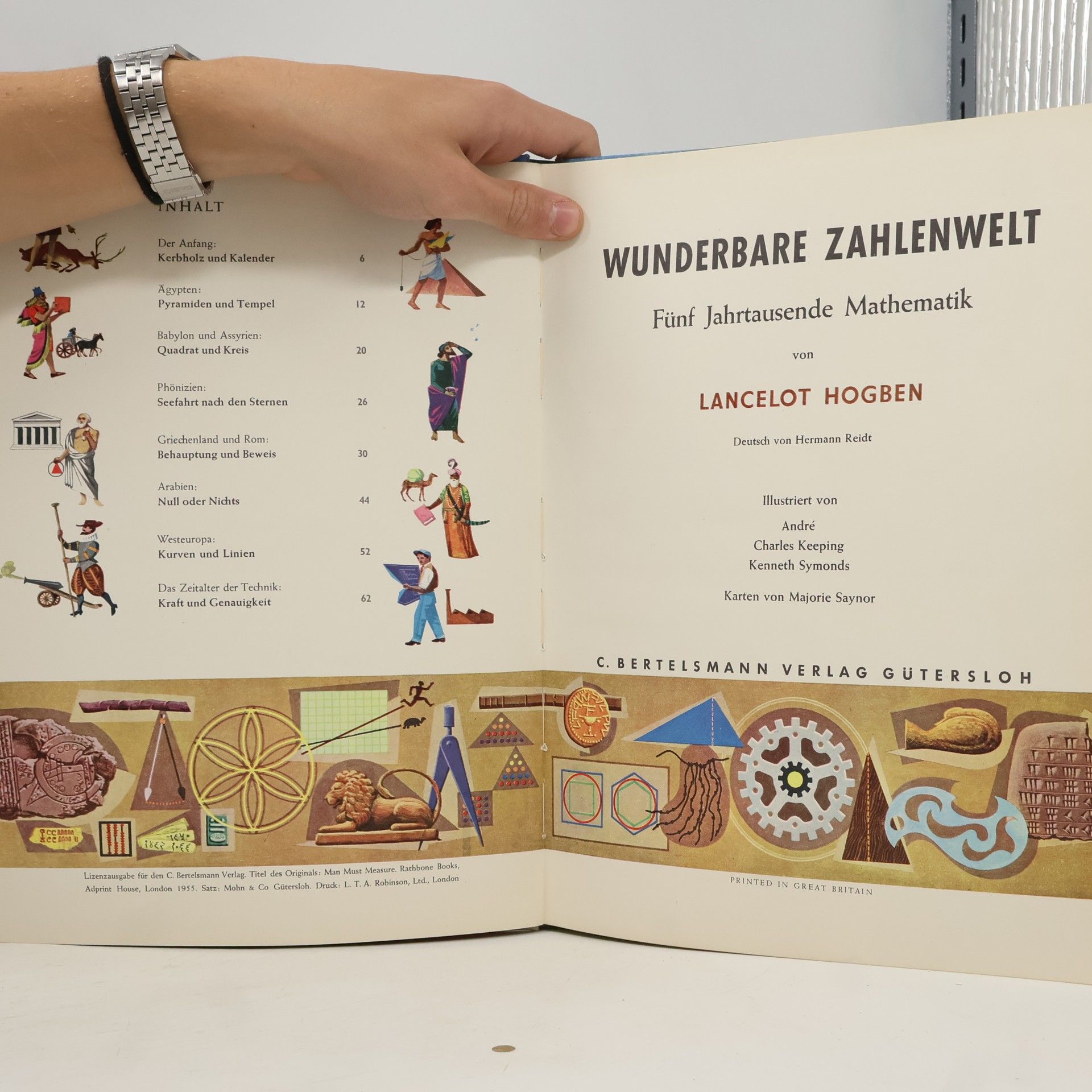 Lanycelot Thomas Hogben Wunderbare Zahlenwelt