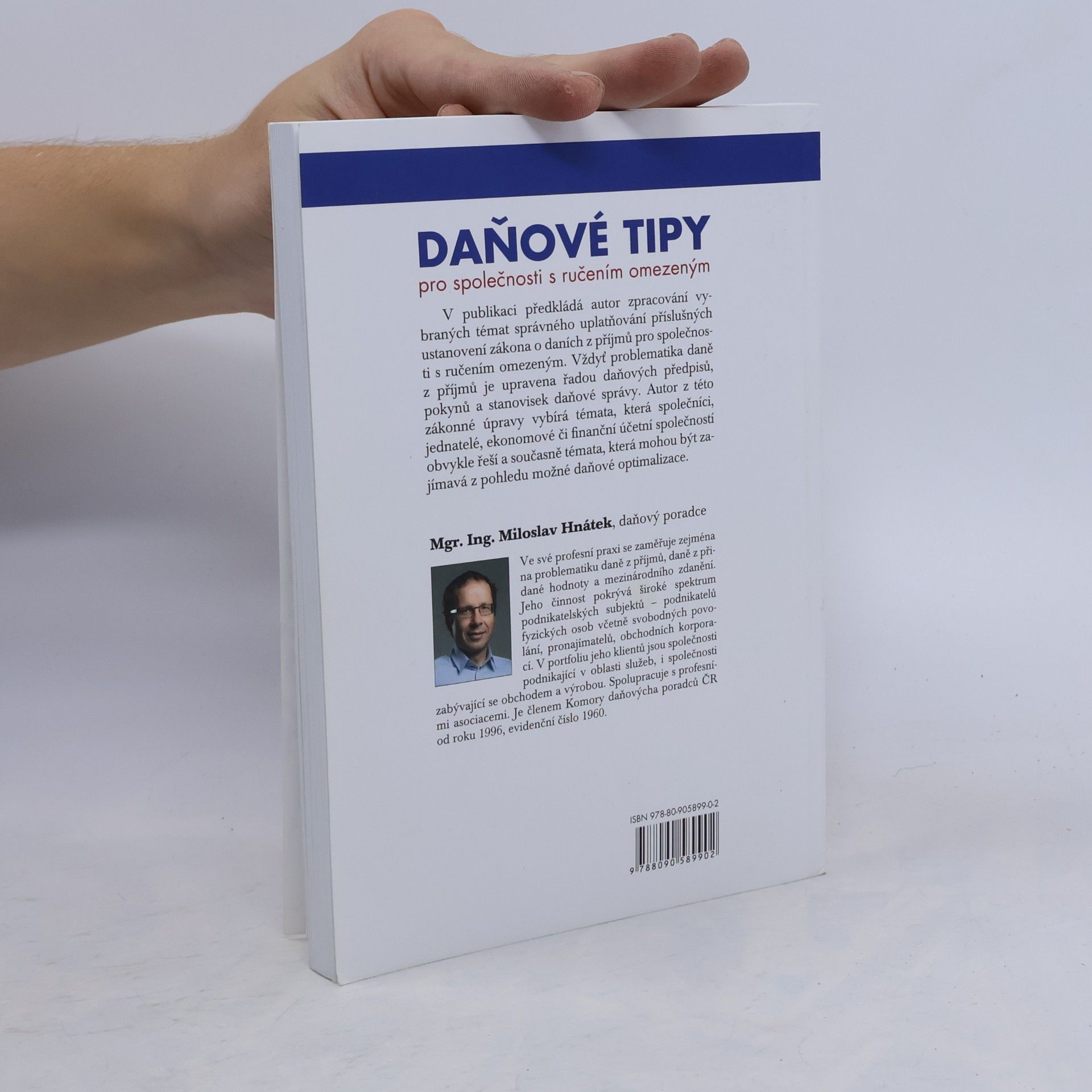 Miloslav Hnátek Daňové tipy pro společnosti s ručením omezeným