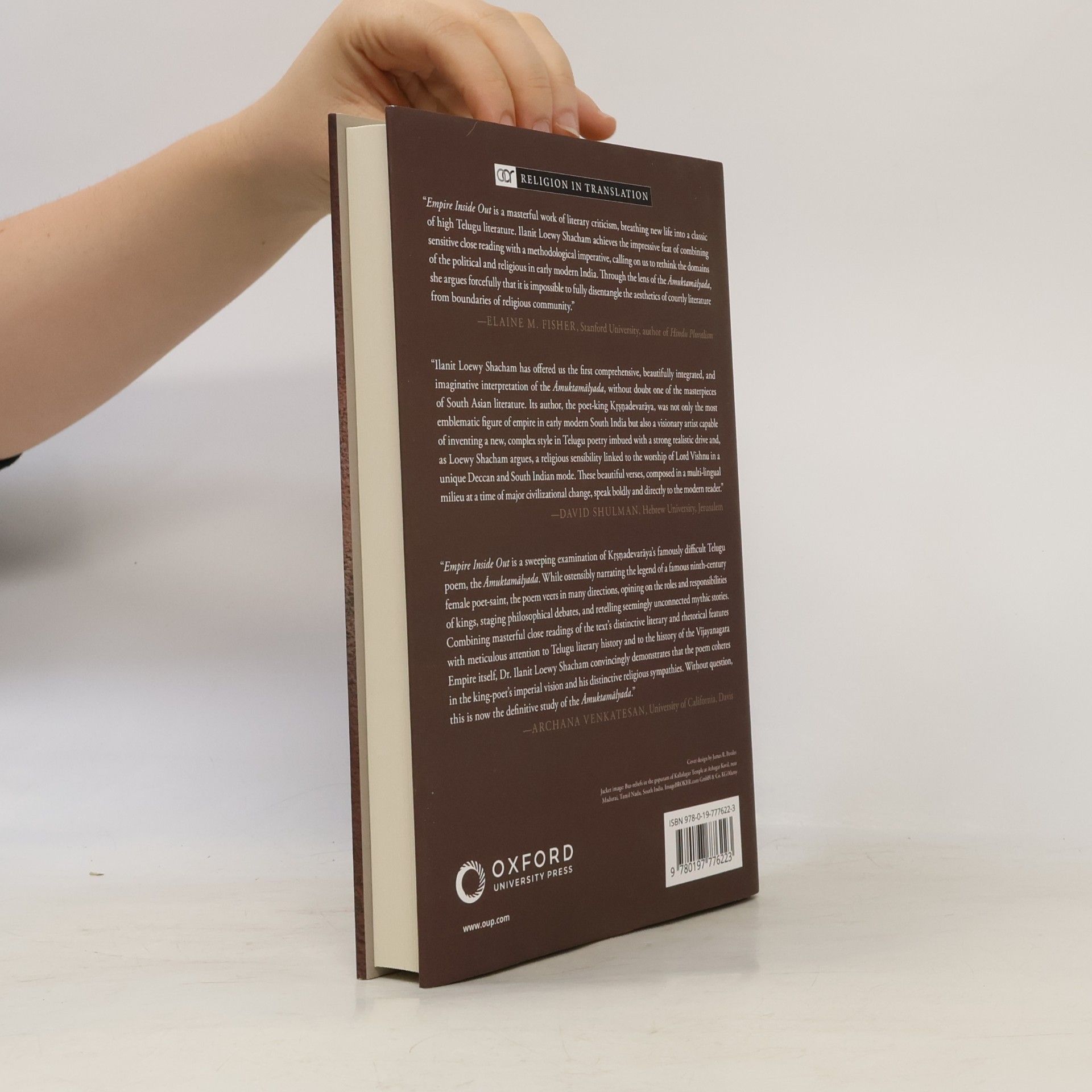 Ilanit Loewy Shacham AAR Religion in Translation: Empire Inside Out
