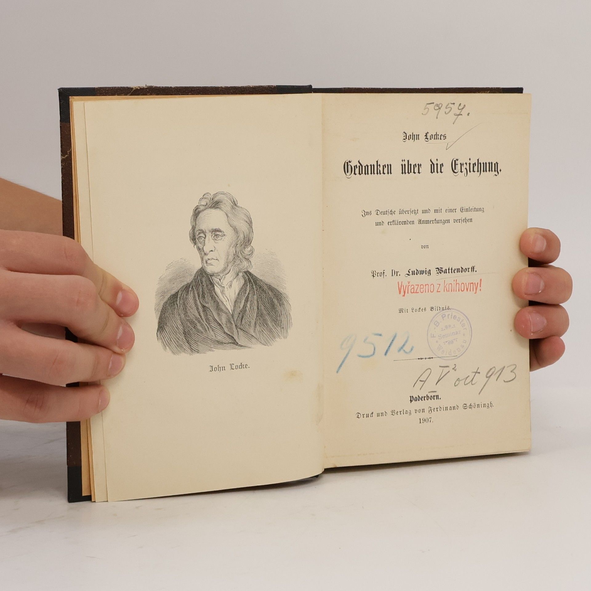 Ludwig Wattendorff Gedanken über die Erziehung