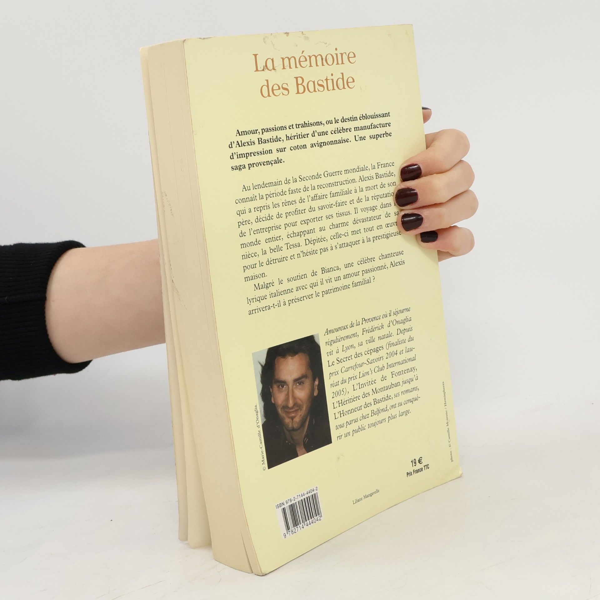 Frédérick d' Onaglia La mémoire des Bastide