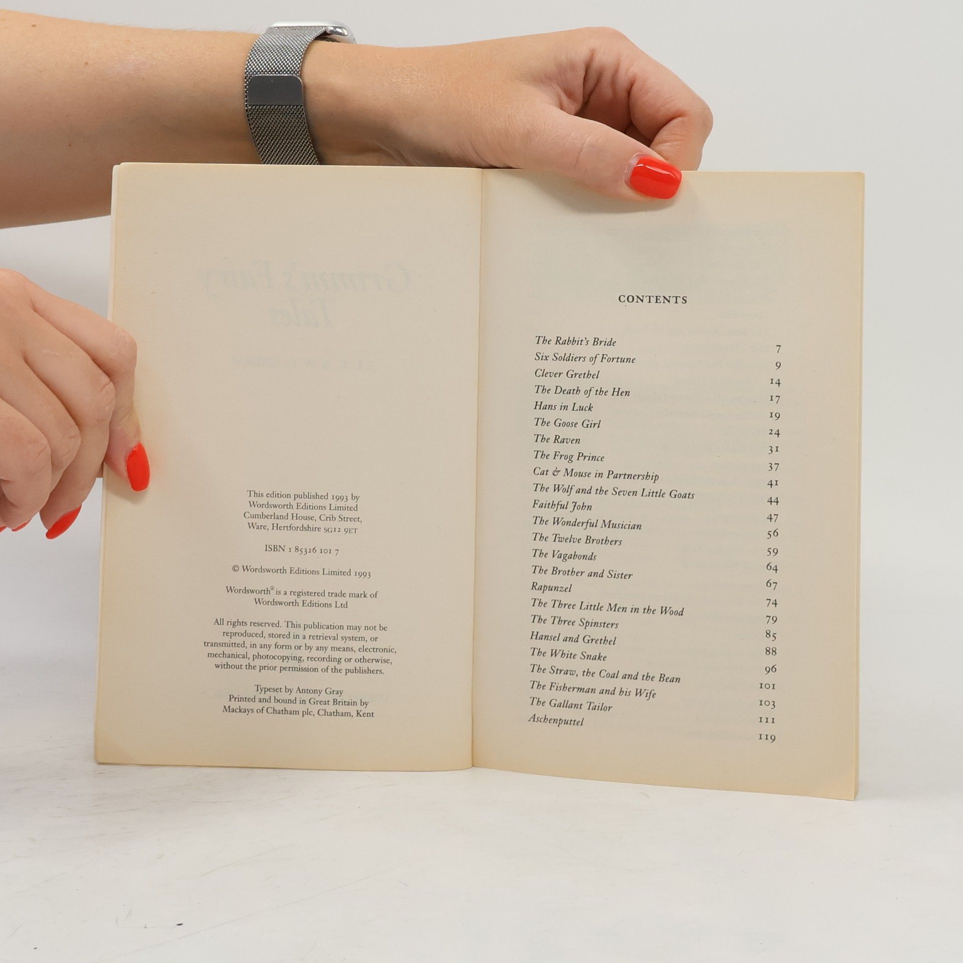 Jacob Grimm Grimm's Fairy Tales