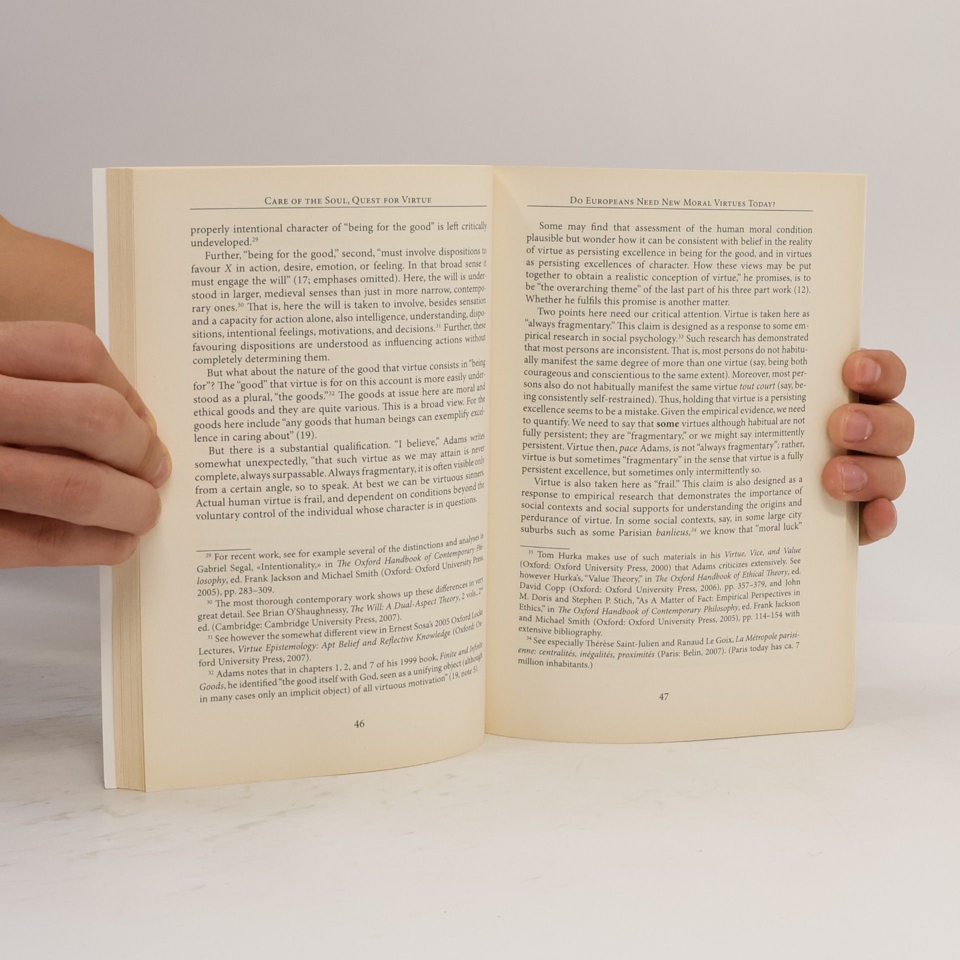Petr Osolsobě Care of the soul, quest for virtue : essays in search of our European Spiritual Heritage