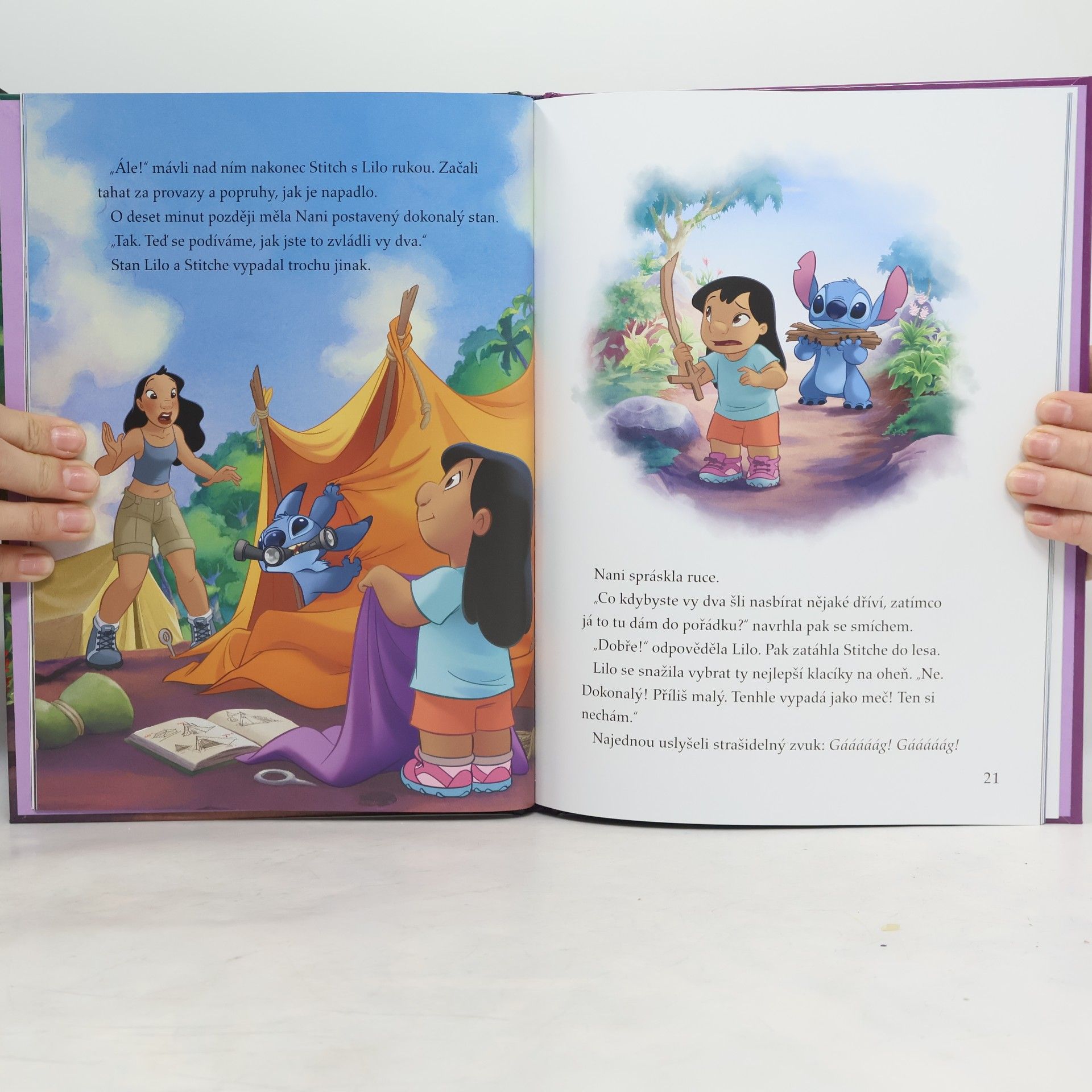 Disney Storybook Art Team Stitch na výletě