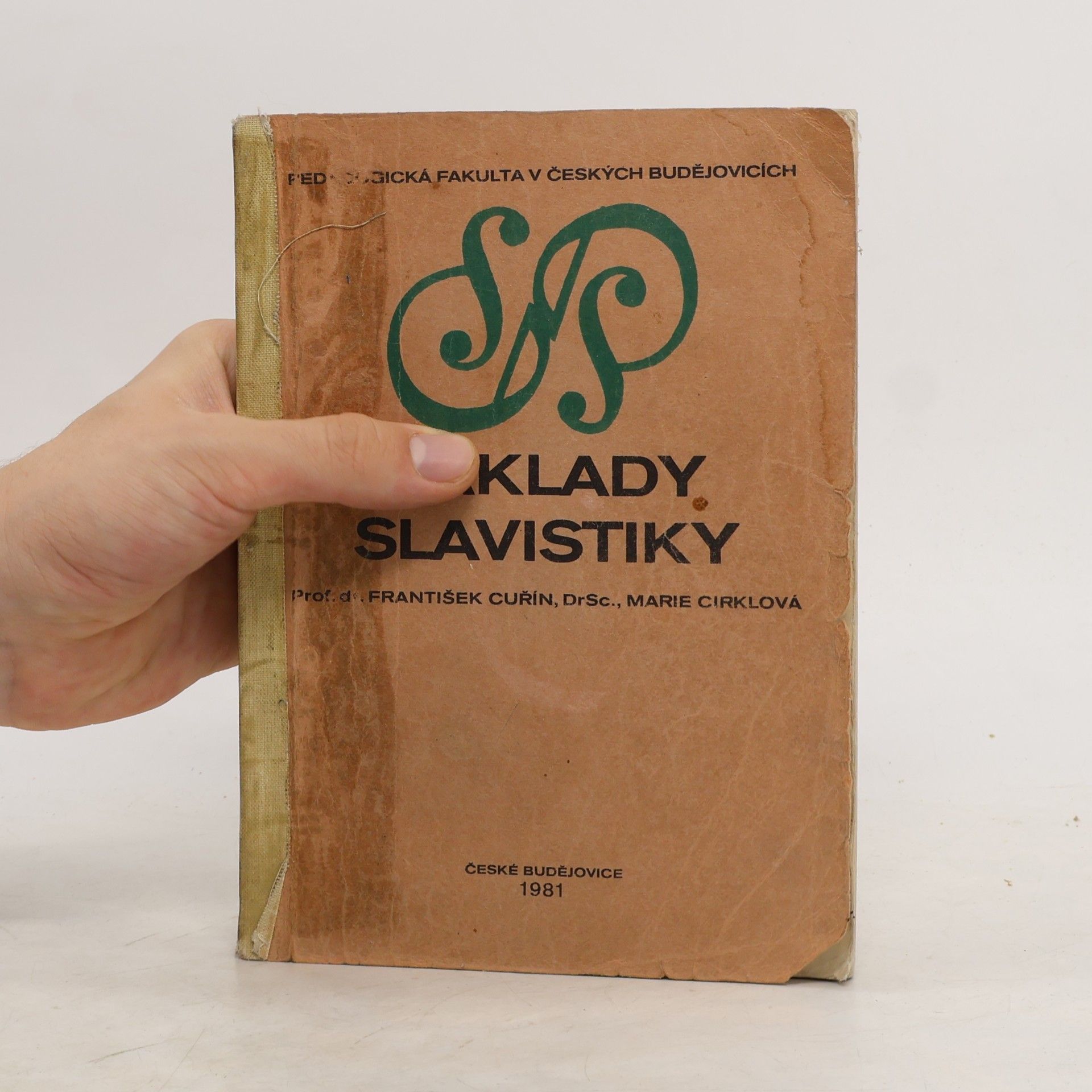 František Cuřín Základy slavistiky