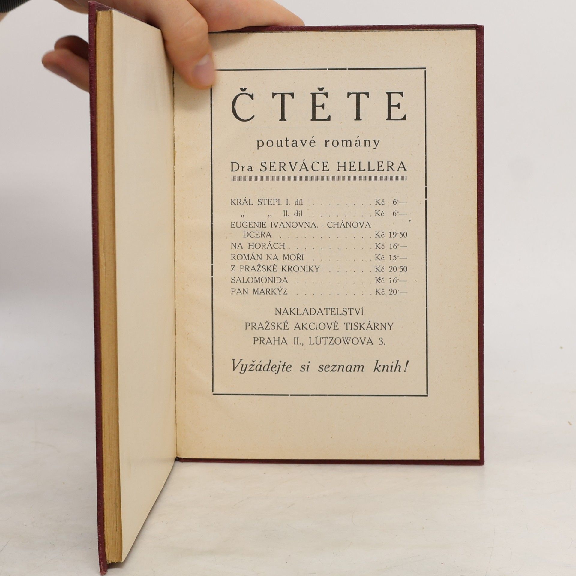 Servác Heller Na červeném dvoře