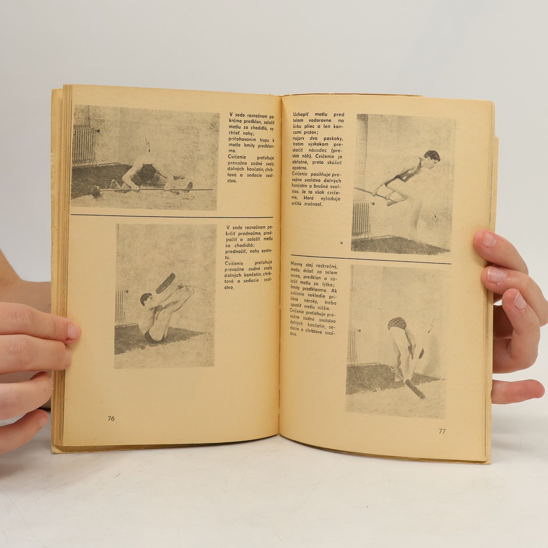 Jozef Hrčka Gymnastika, kulturizmus v byte