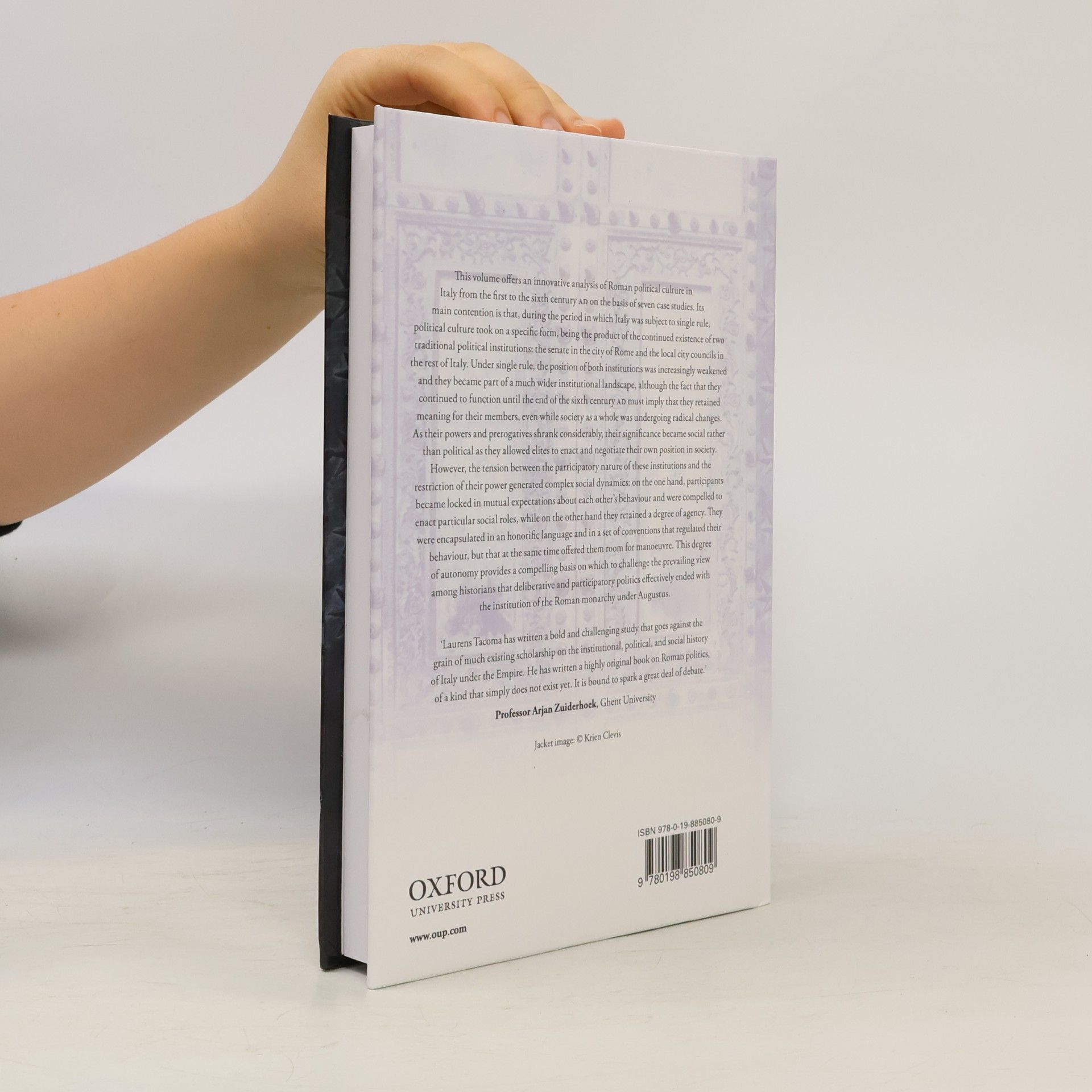 Laurens Ernst Tacoma Roman Political Culture