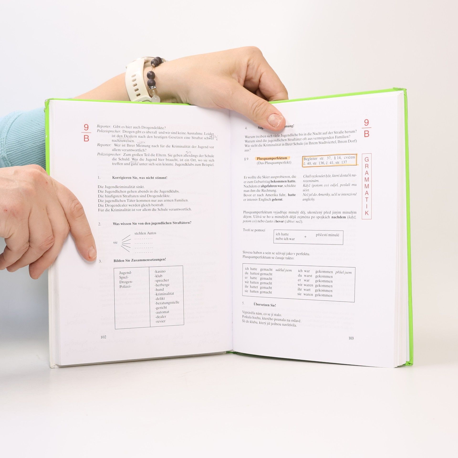 Věra Höppnerová Deutsch für Gymnasien. 2, Grundlagenlehrbuch