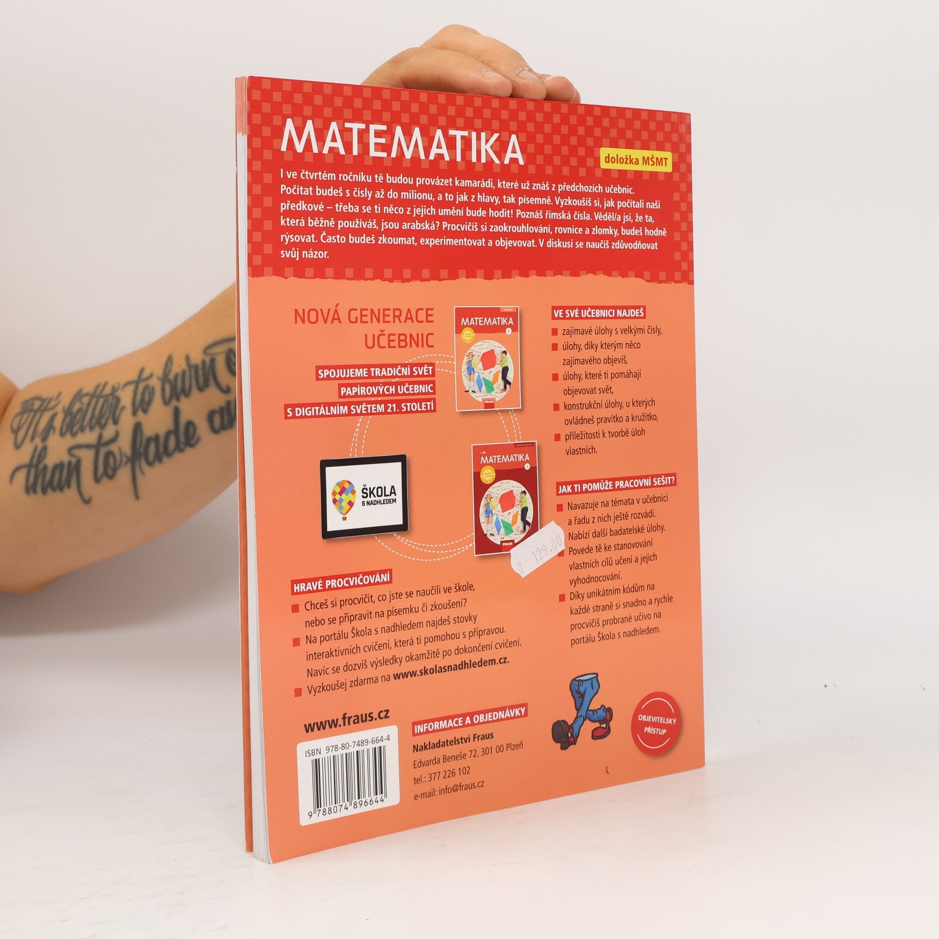 Eva Bomerová Matematika : pro 4. ročník základní školy