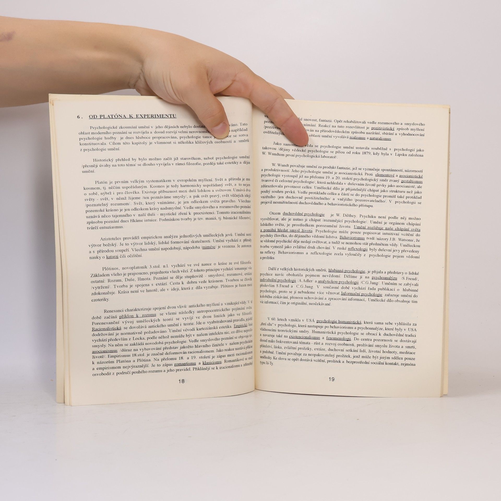 Jiří Siostrzonek Kapitoly z psychologie umění