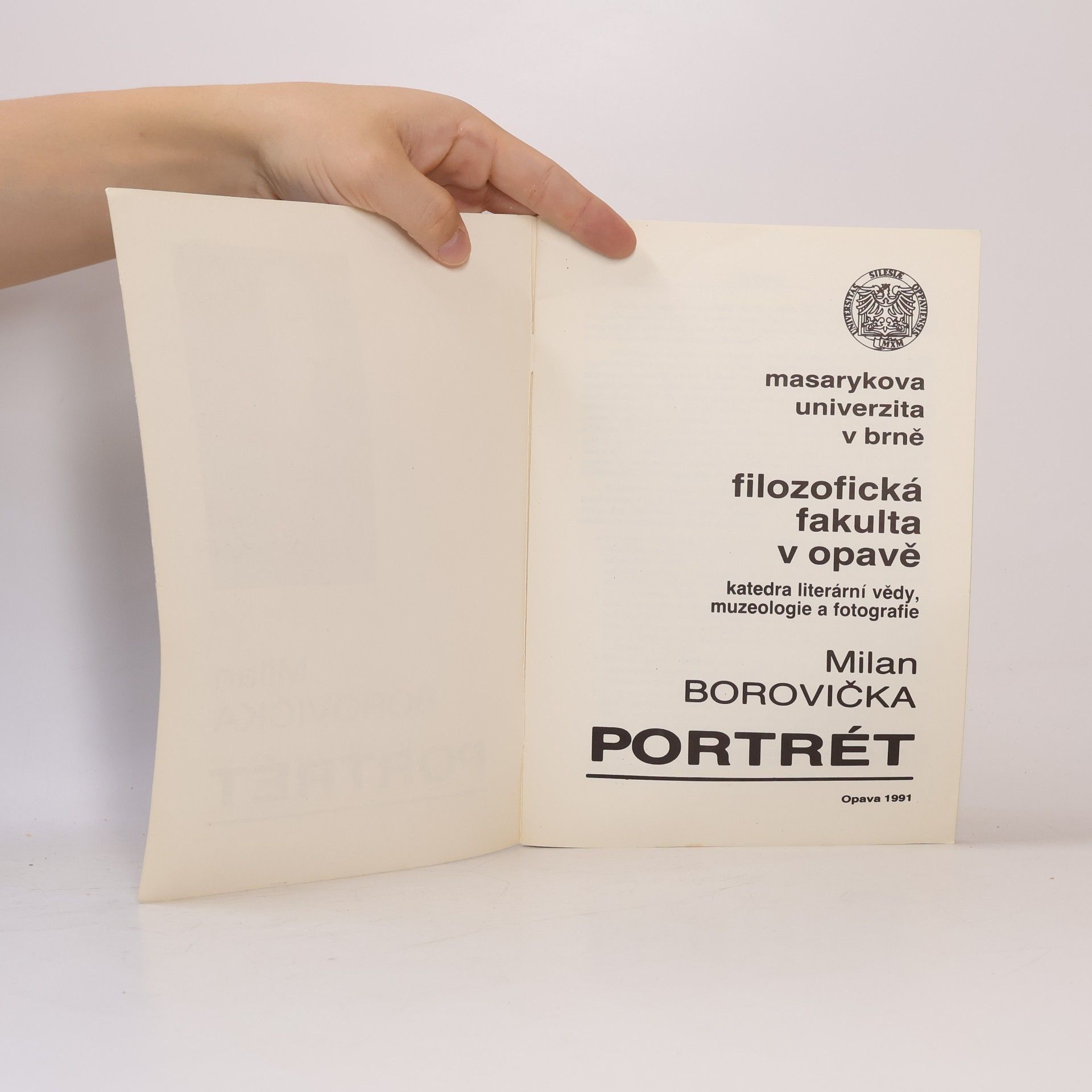 Milan Borovička Portrét