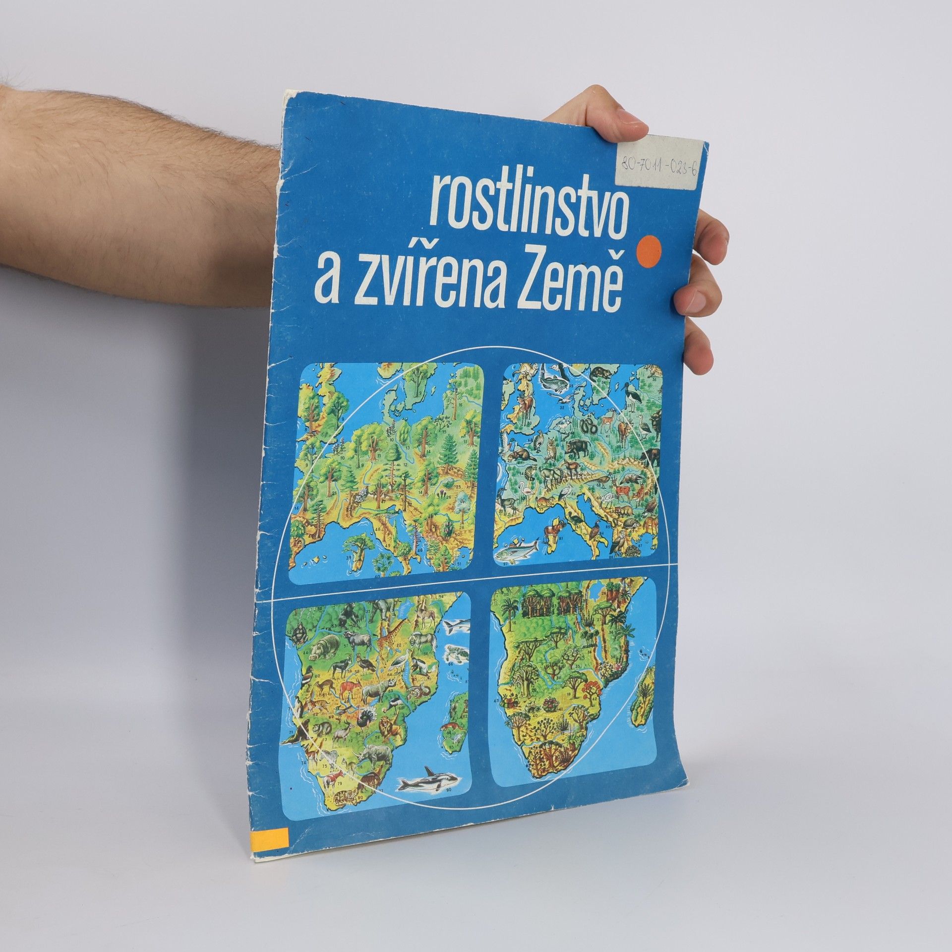 Kolektiv autorů Rostlinstvo a zvířena Země : Mapový soubor