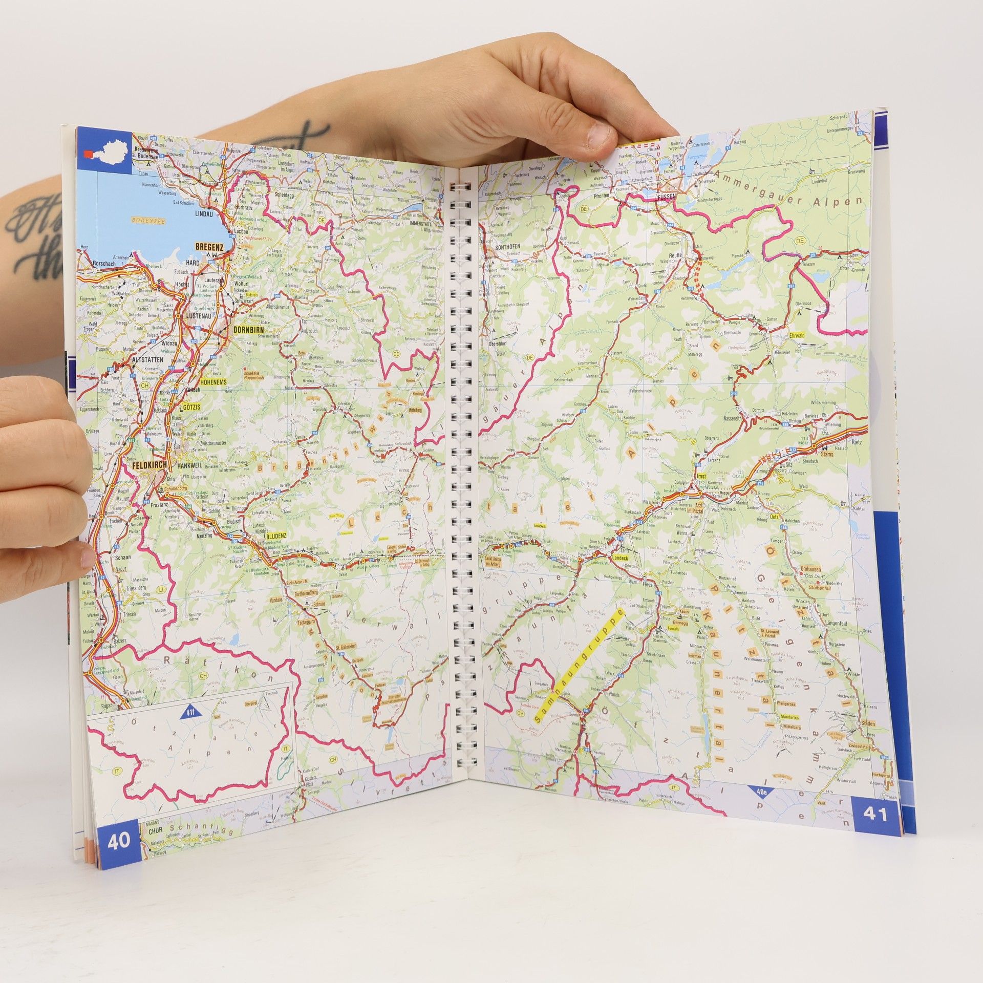 Jan Bienert Rakousko : atlas turistických zajímavostí : 1:300 000