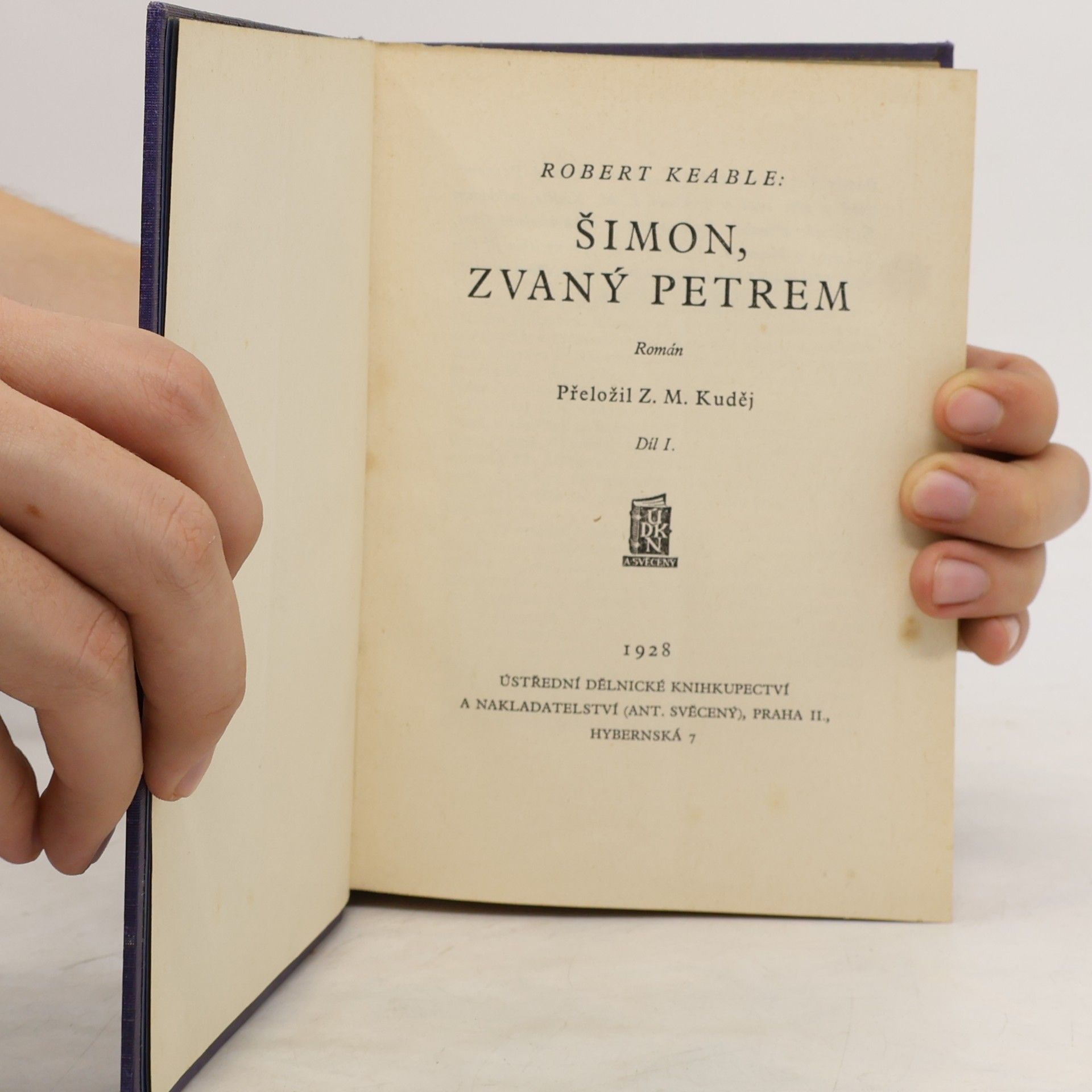R. Keable Šimon zvaný Petrem