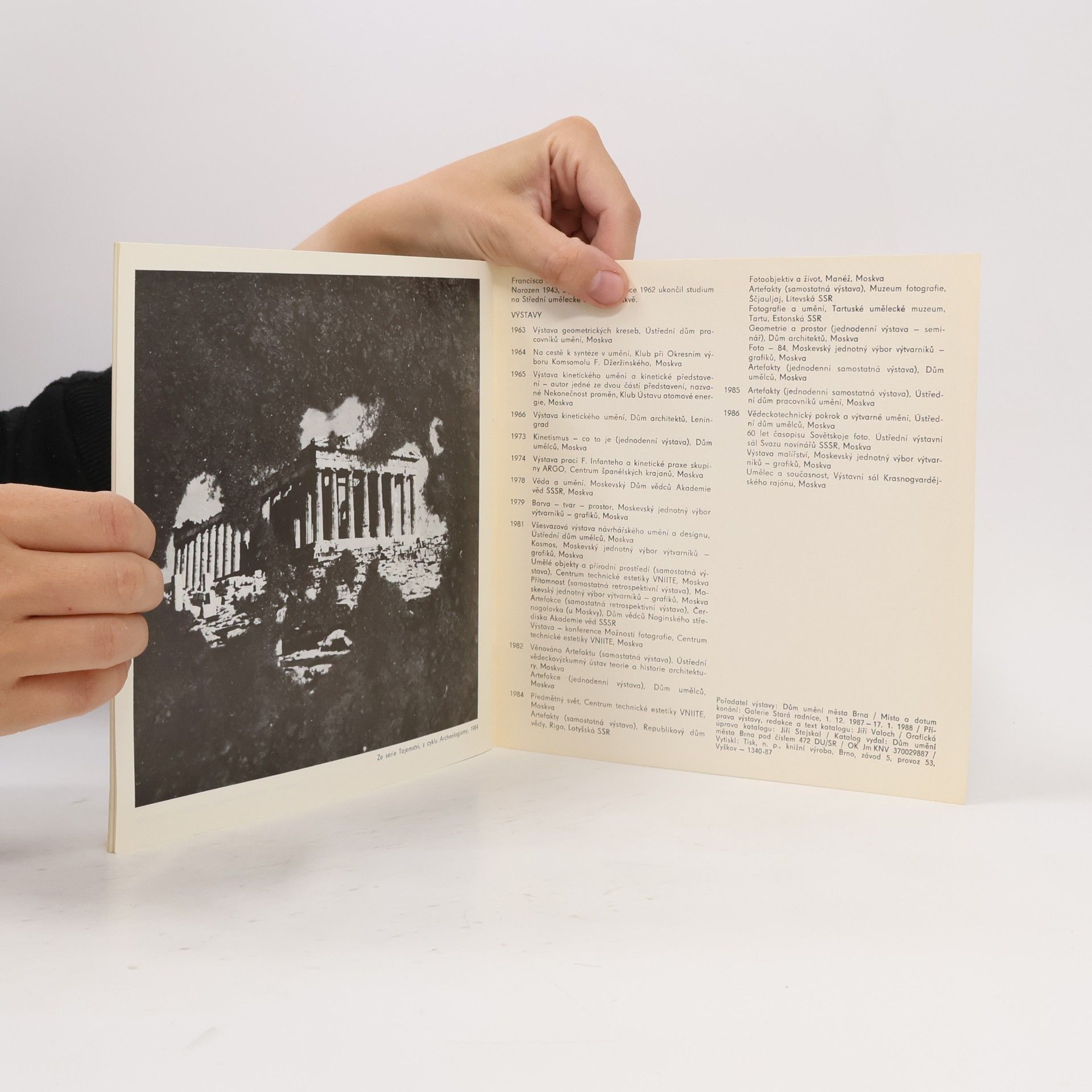 Francisco Infante Artefakty a kresby