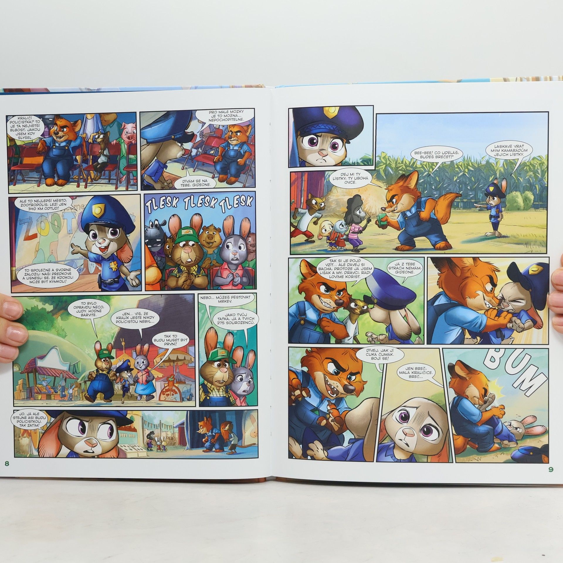 kolektiv Zootropolis - Filmový příběh jako komiks