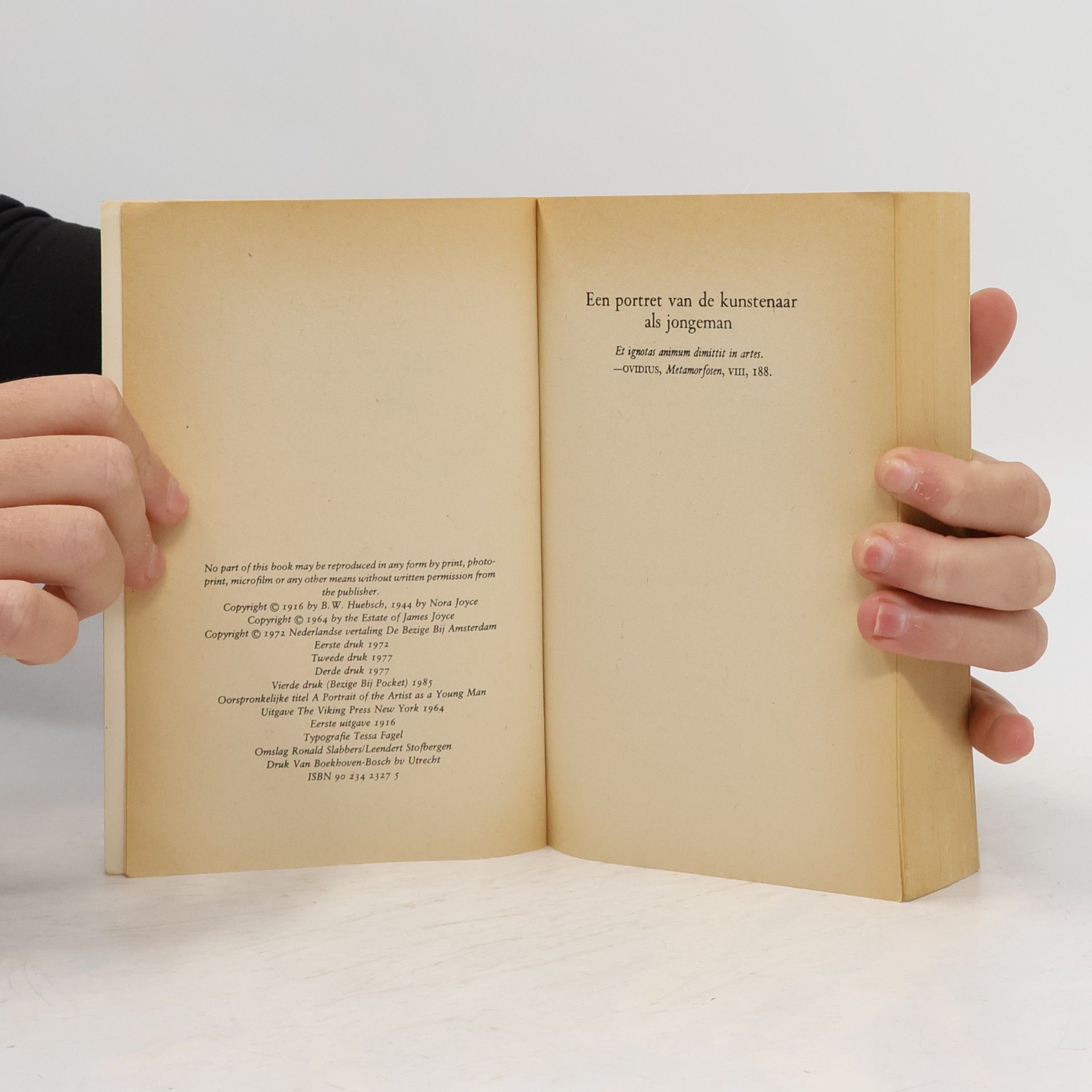 James Joyce Bezige Bij pocket - 24: Een portret van de kunstenaar als jongeman