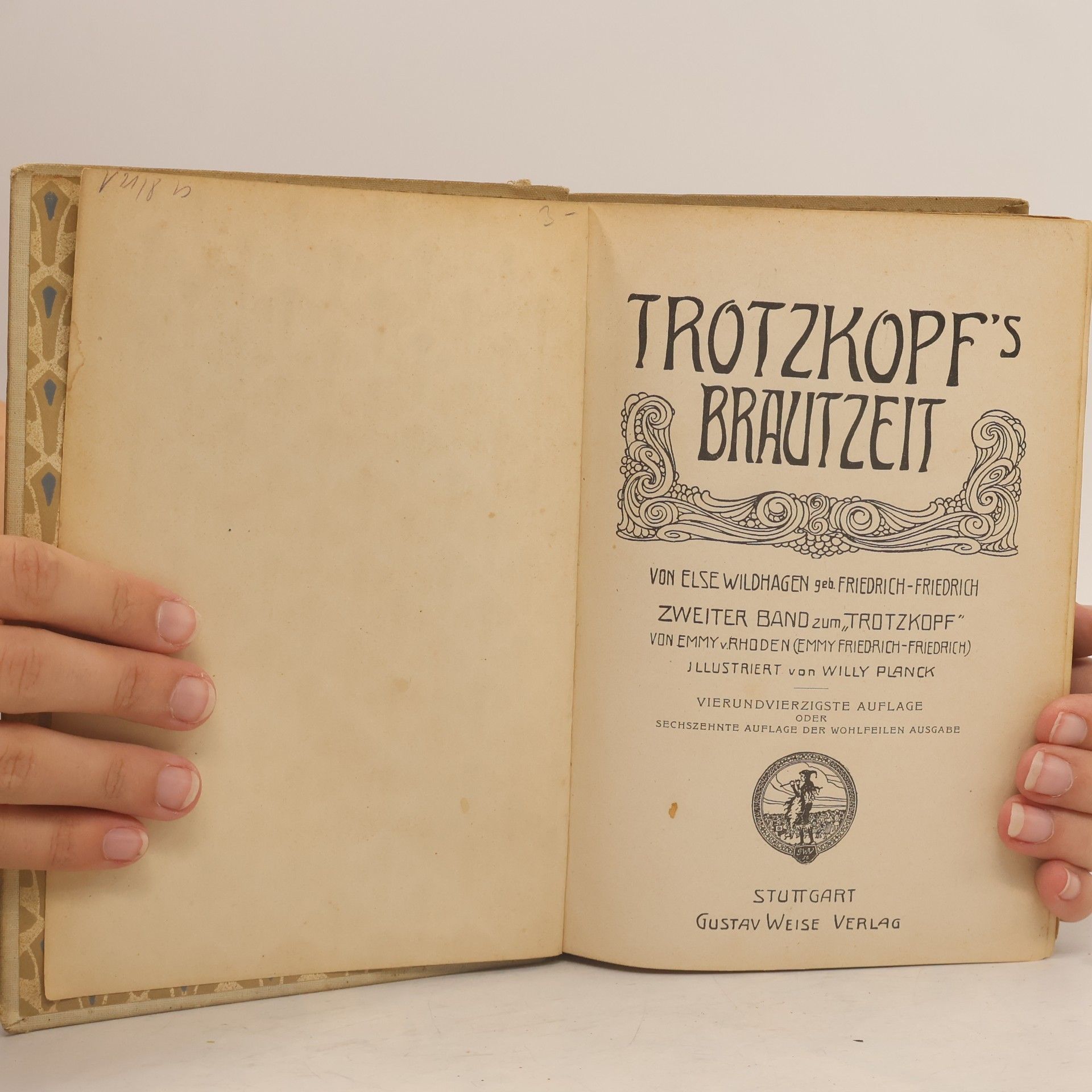 Emmy von Rhoden Trotzkopf's Brautzeit