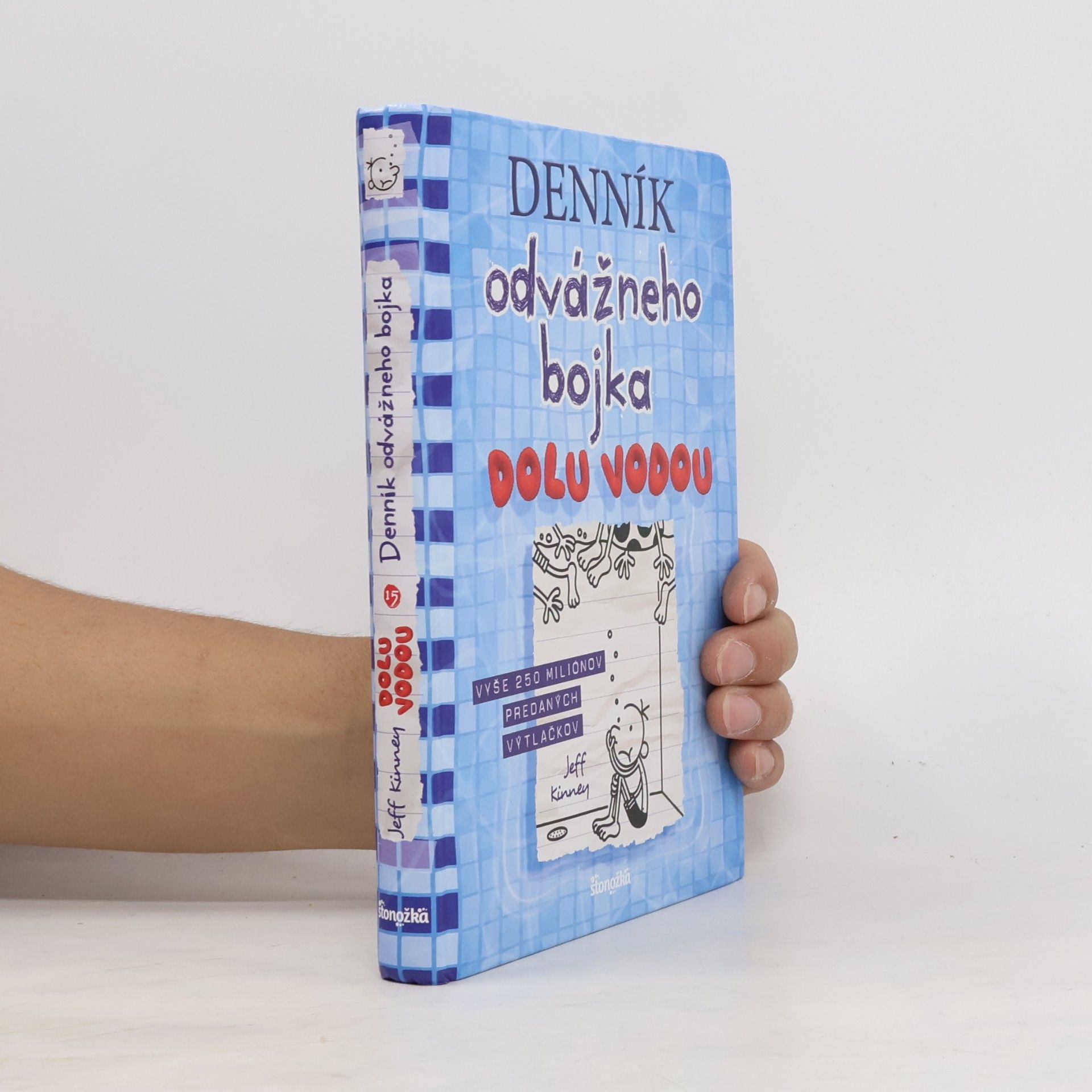 Jeff Kinney Denník odvážného bojka Dolu vodou
