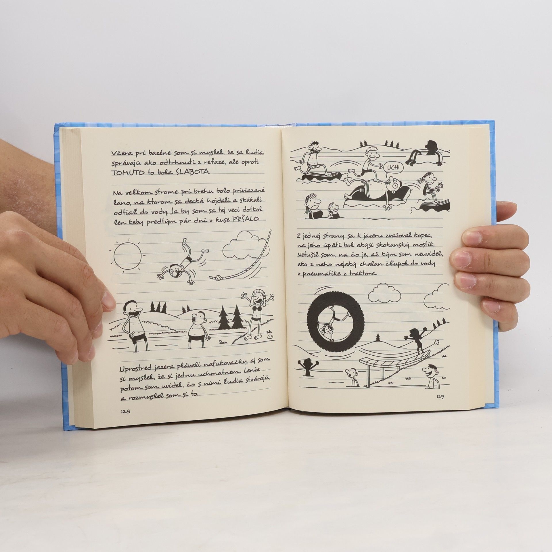 Jeff Kinney Denník odvážného bojka Dolu vodou