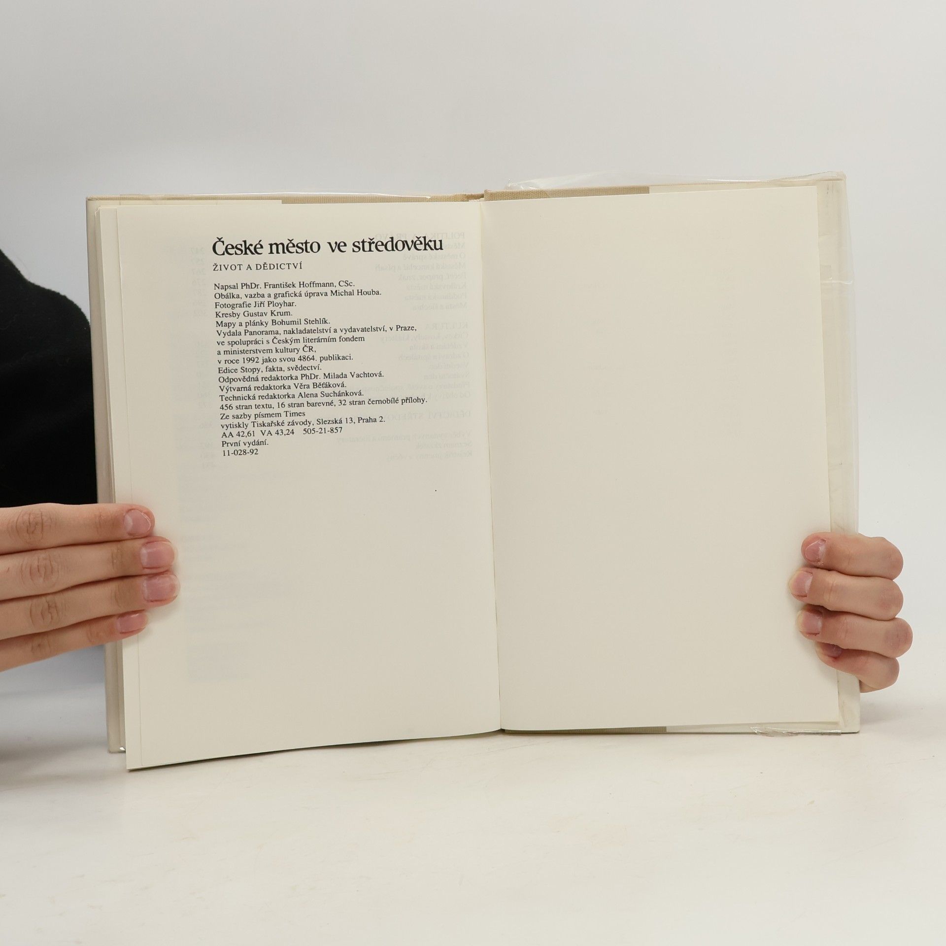 František Hoffmann České město ve středověku
