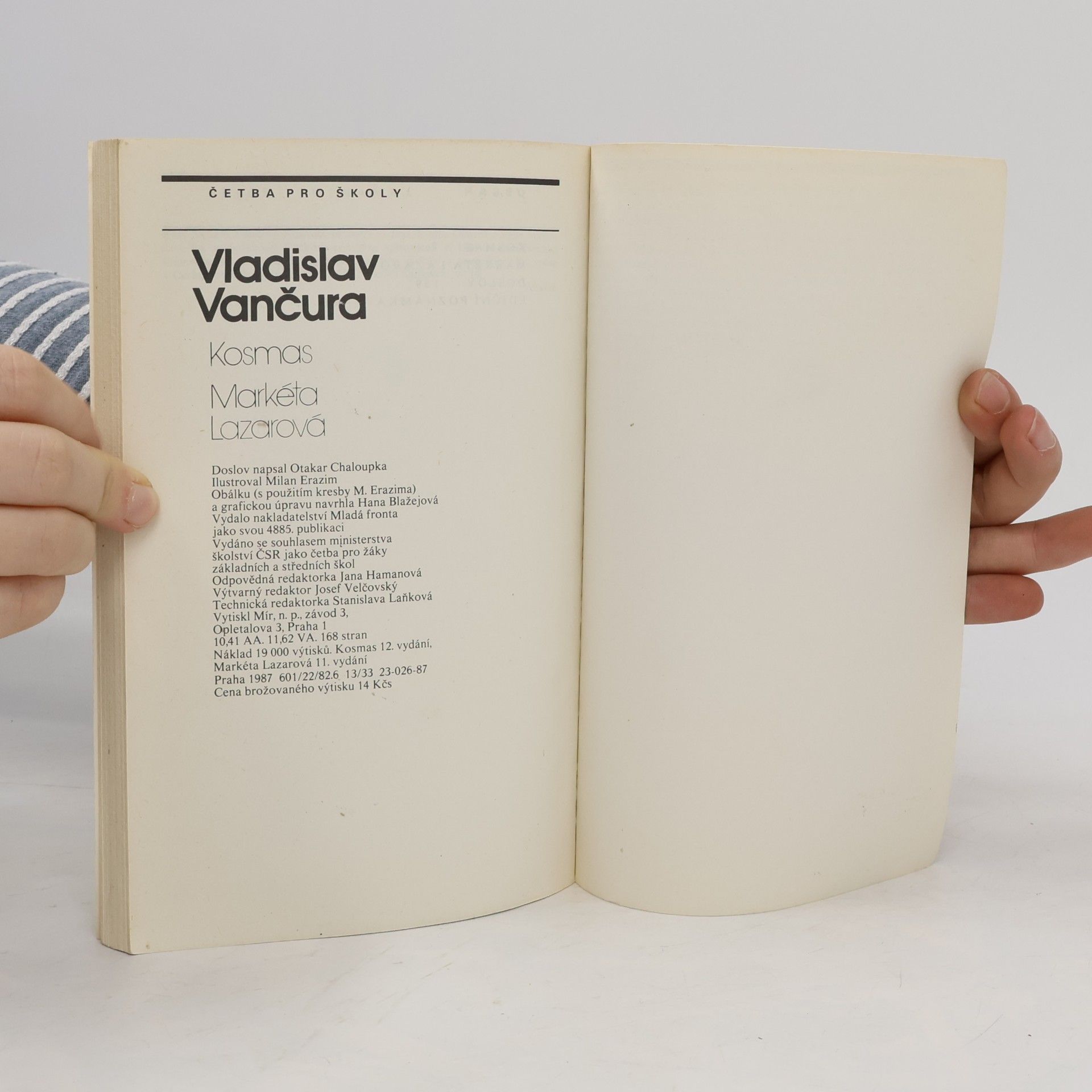 Vladislav Vančura Kosmas. Markéta Lazarová