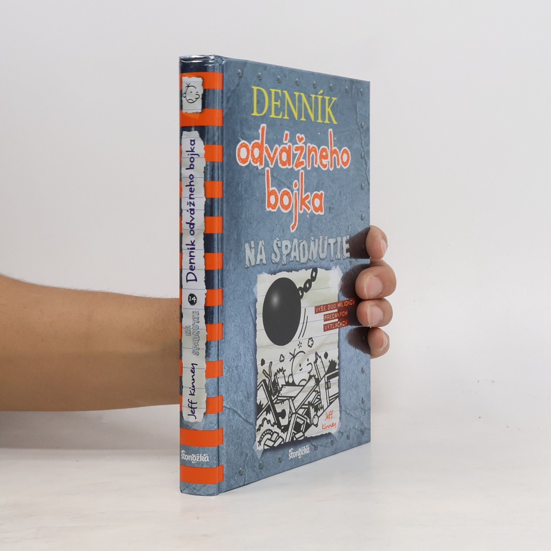 Jeff Kinney Denník odvážneho bojka 14. Na spadnutie