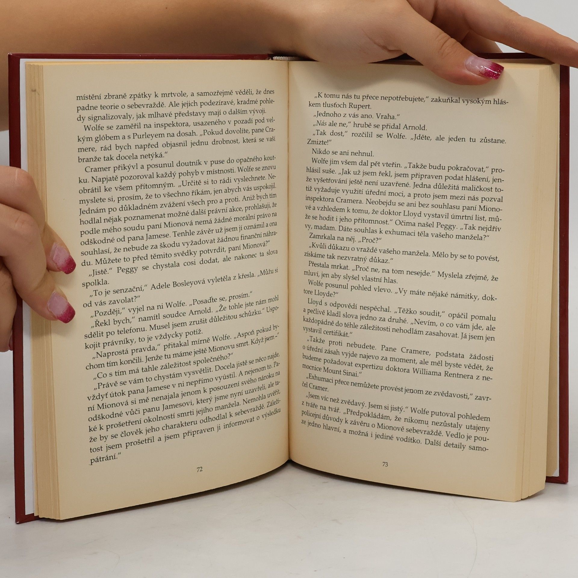Rex Stout Tři stažené opony